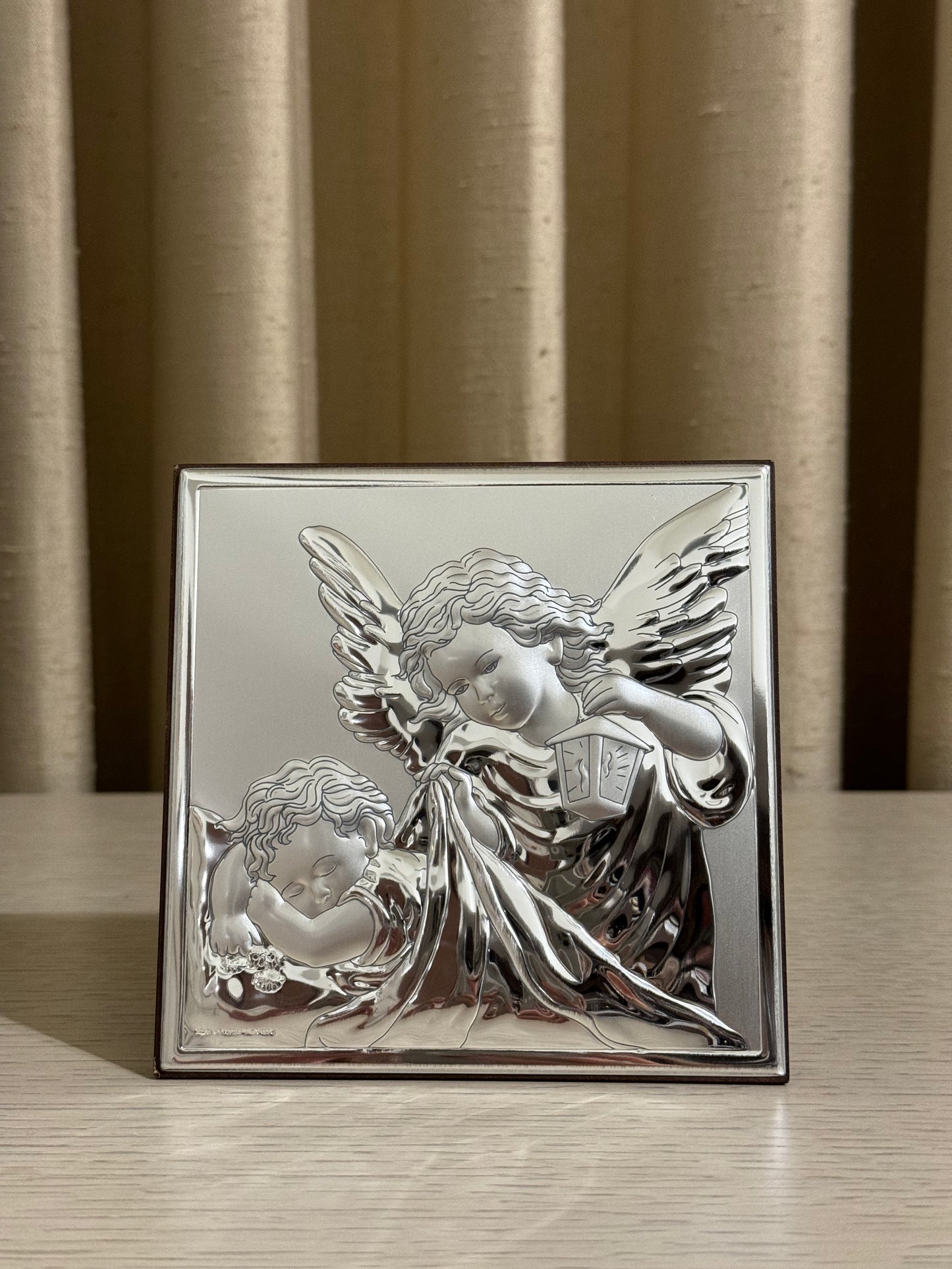 Cuadro Ángel de la Guarda Plata .925