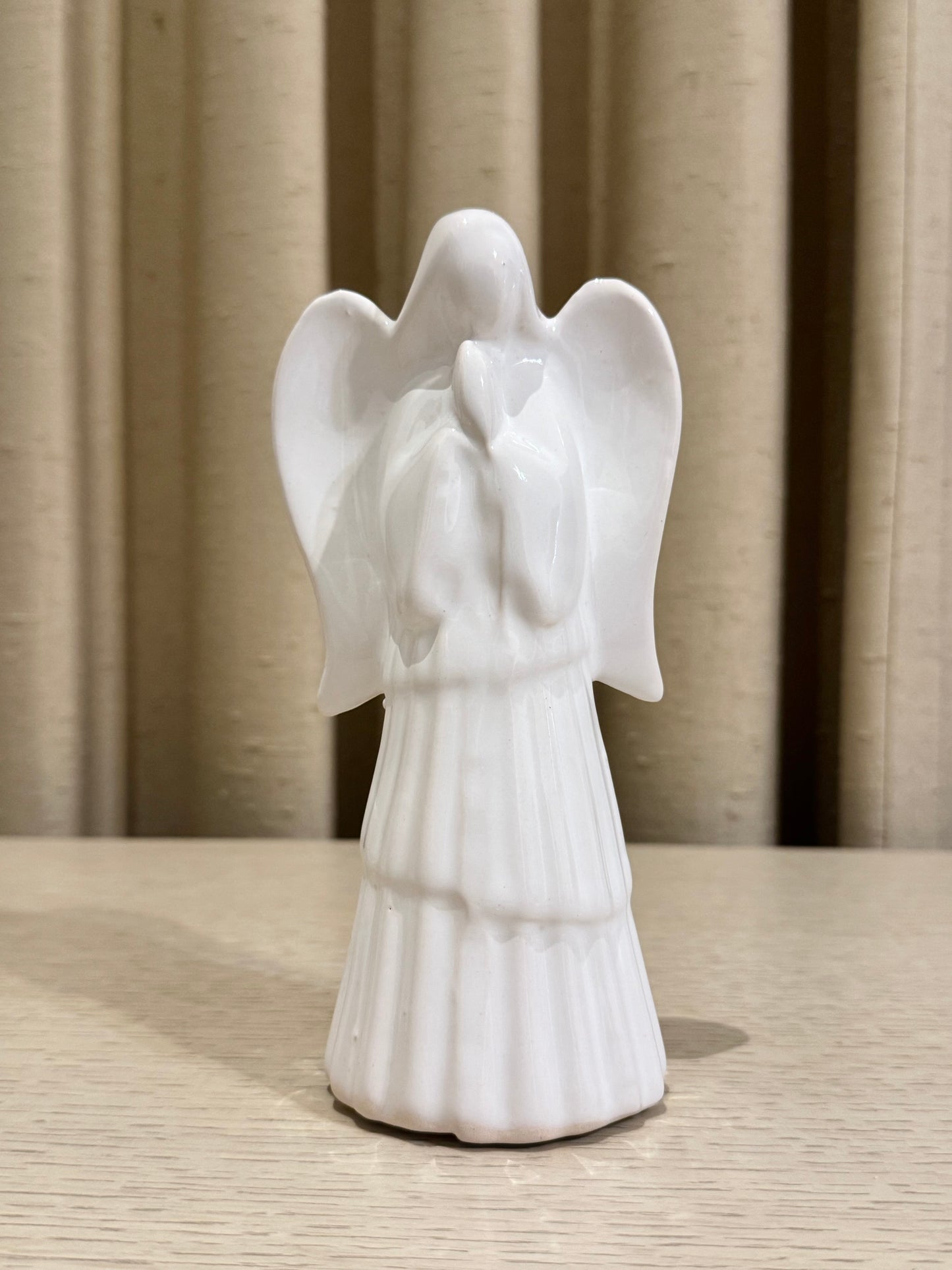 Ángel de Cerámica 18 cm / Paquete de 10 piezas