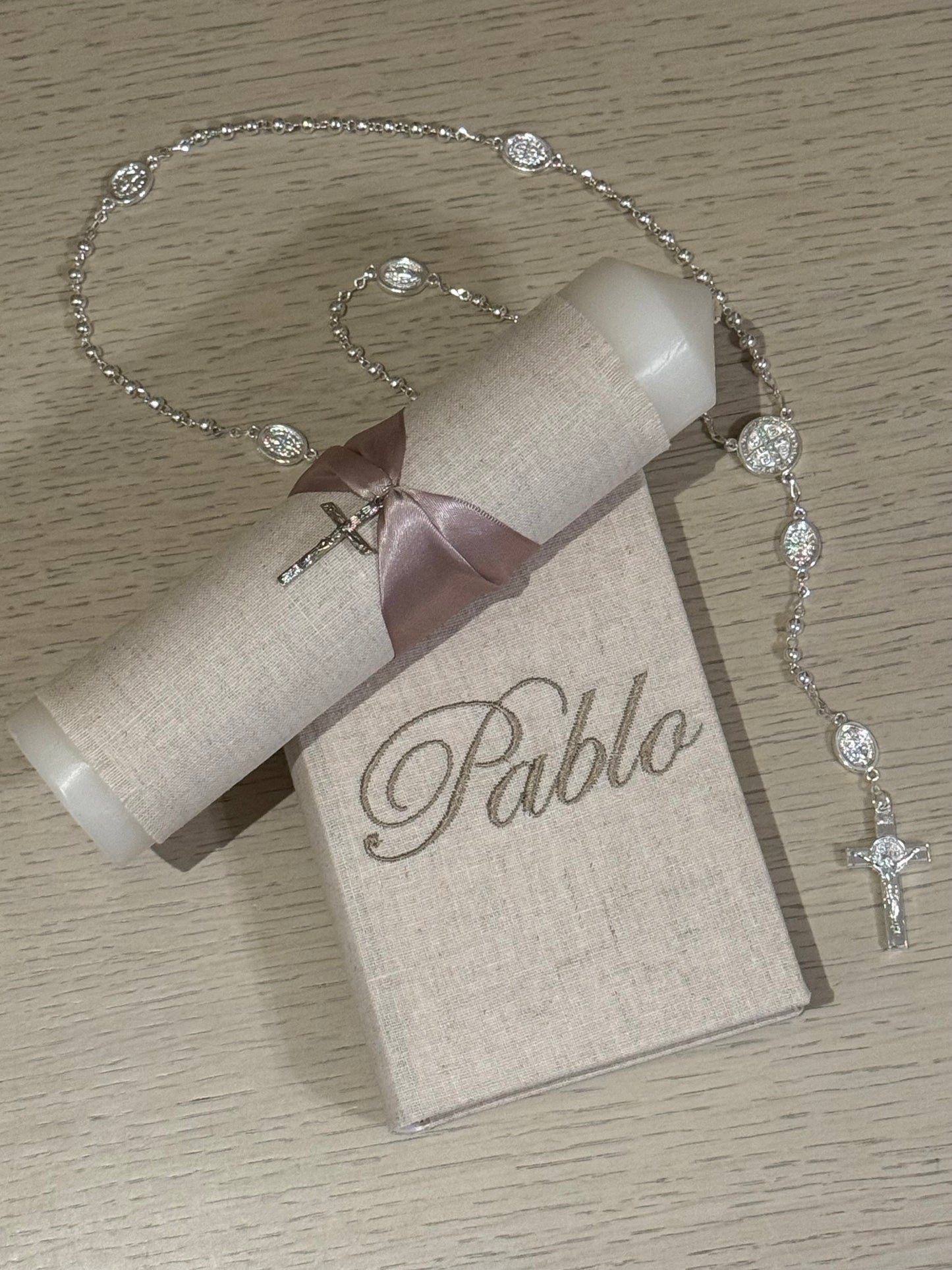 Set de Primera Comunión Cruz - Personalizado