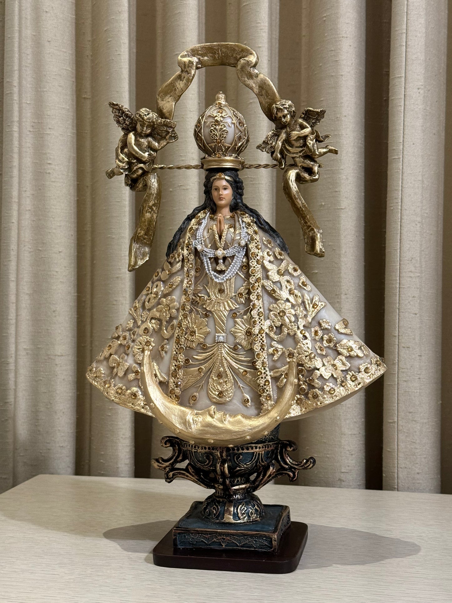 Virgen de San Juan de los Lagos 40 cm