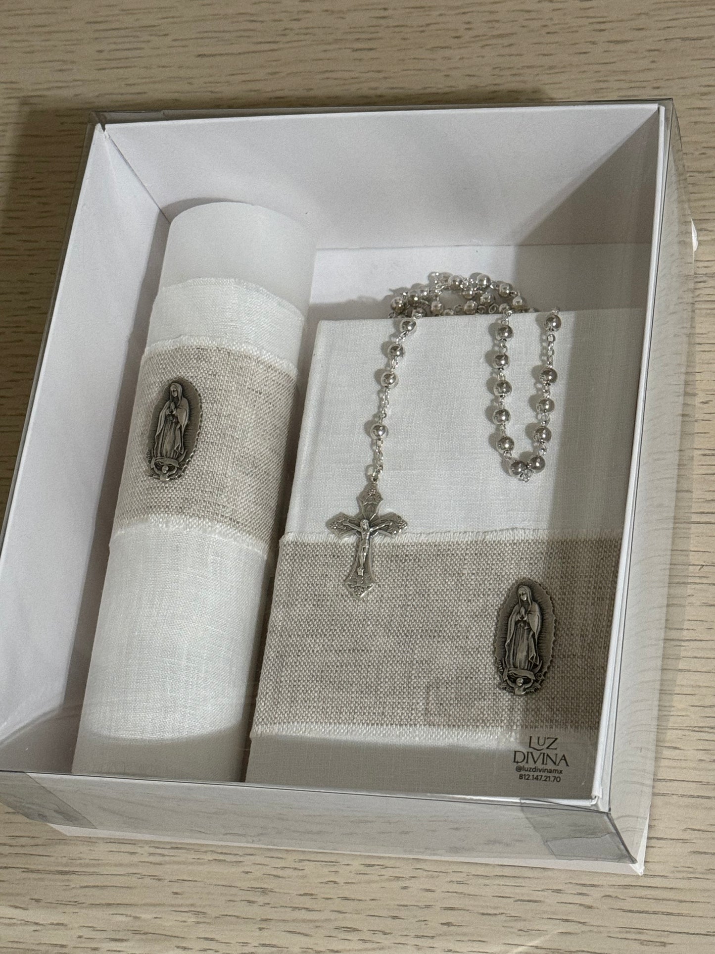 Kit de Primera Comunión Virgen de Guadalupe