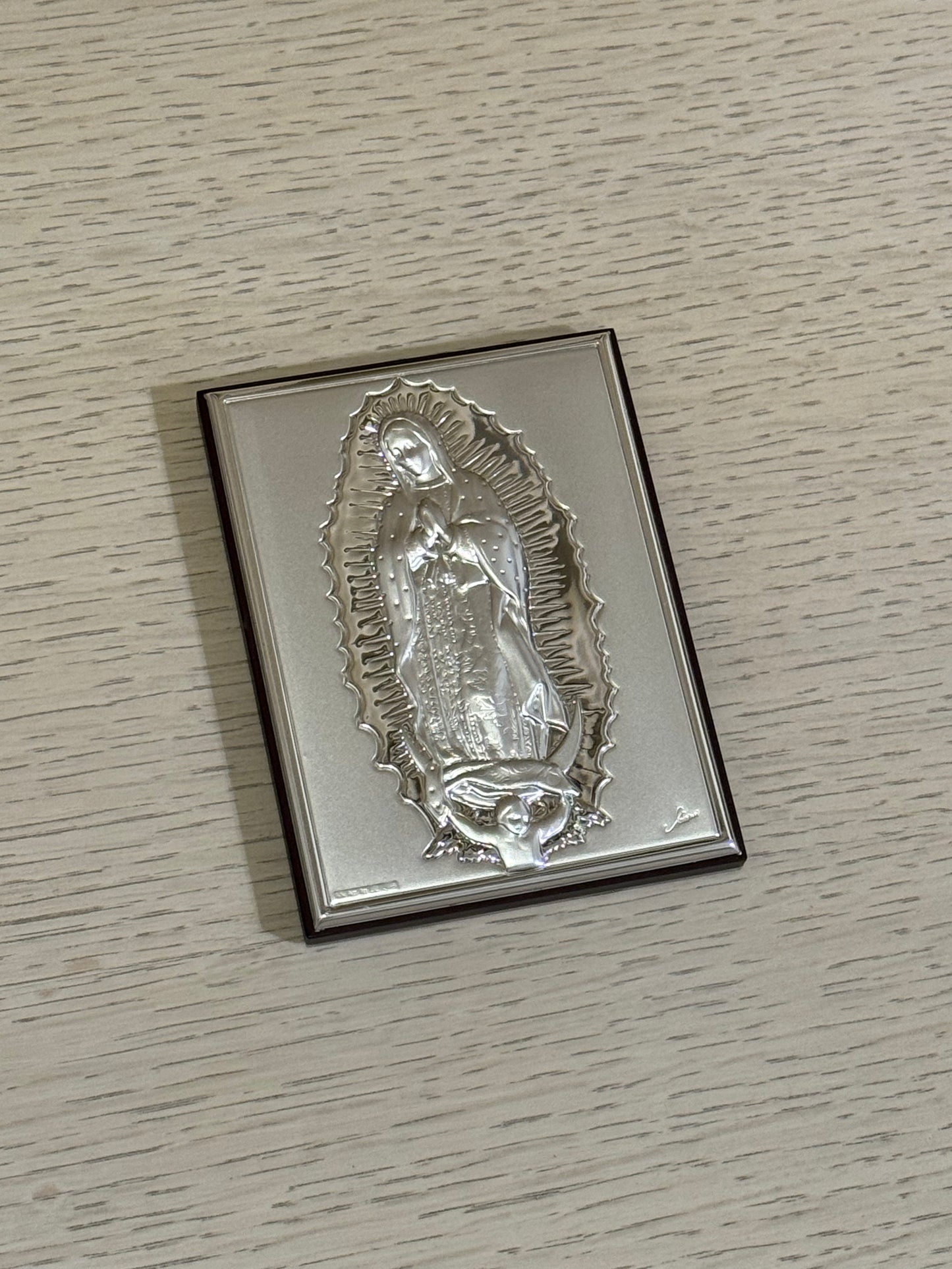 Cuadro Virgen de Guadalupe Plata .925