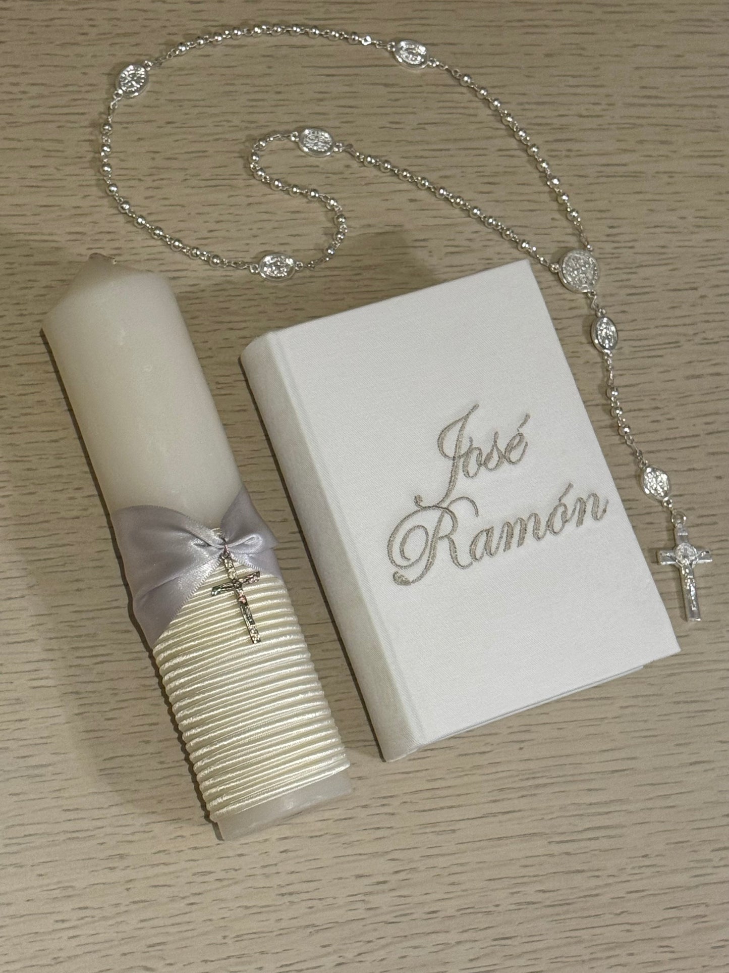 Set de Primera Comunión Cruz - Personalizado