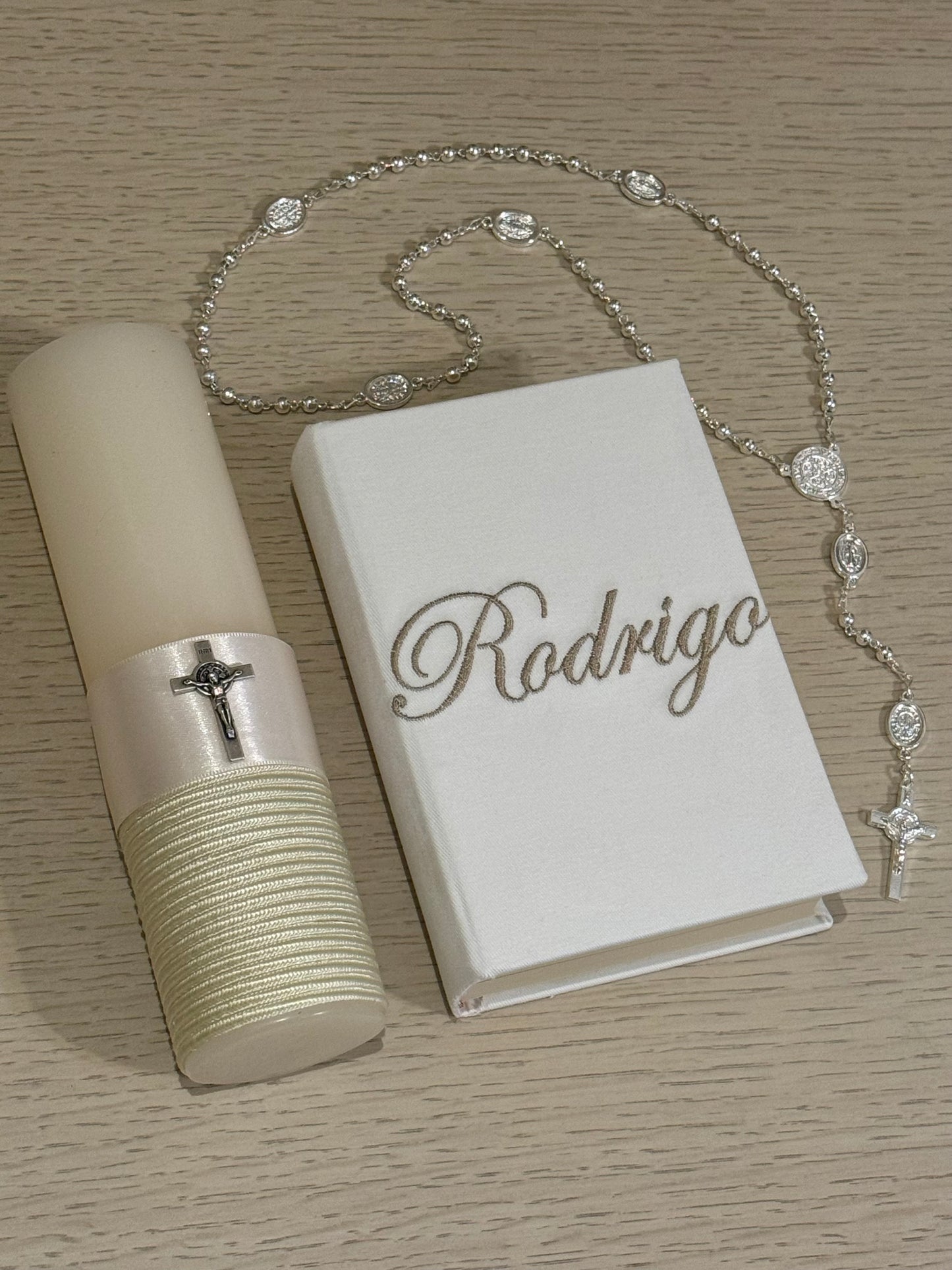 Set de Primera Comunión Cruz - Personalizado