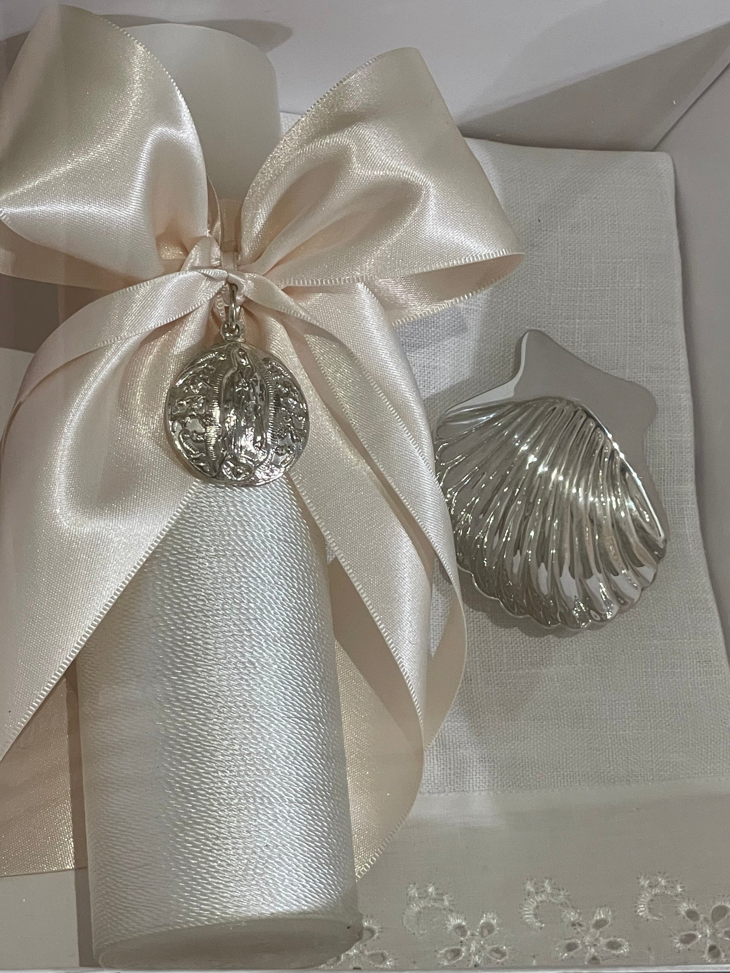 Kit de Bautizo con Medalla de la Virgen de Guadalupe
