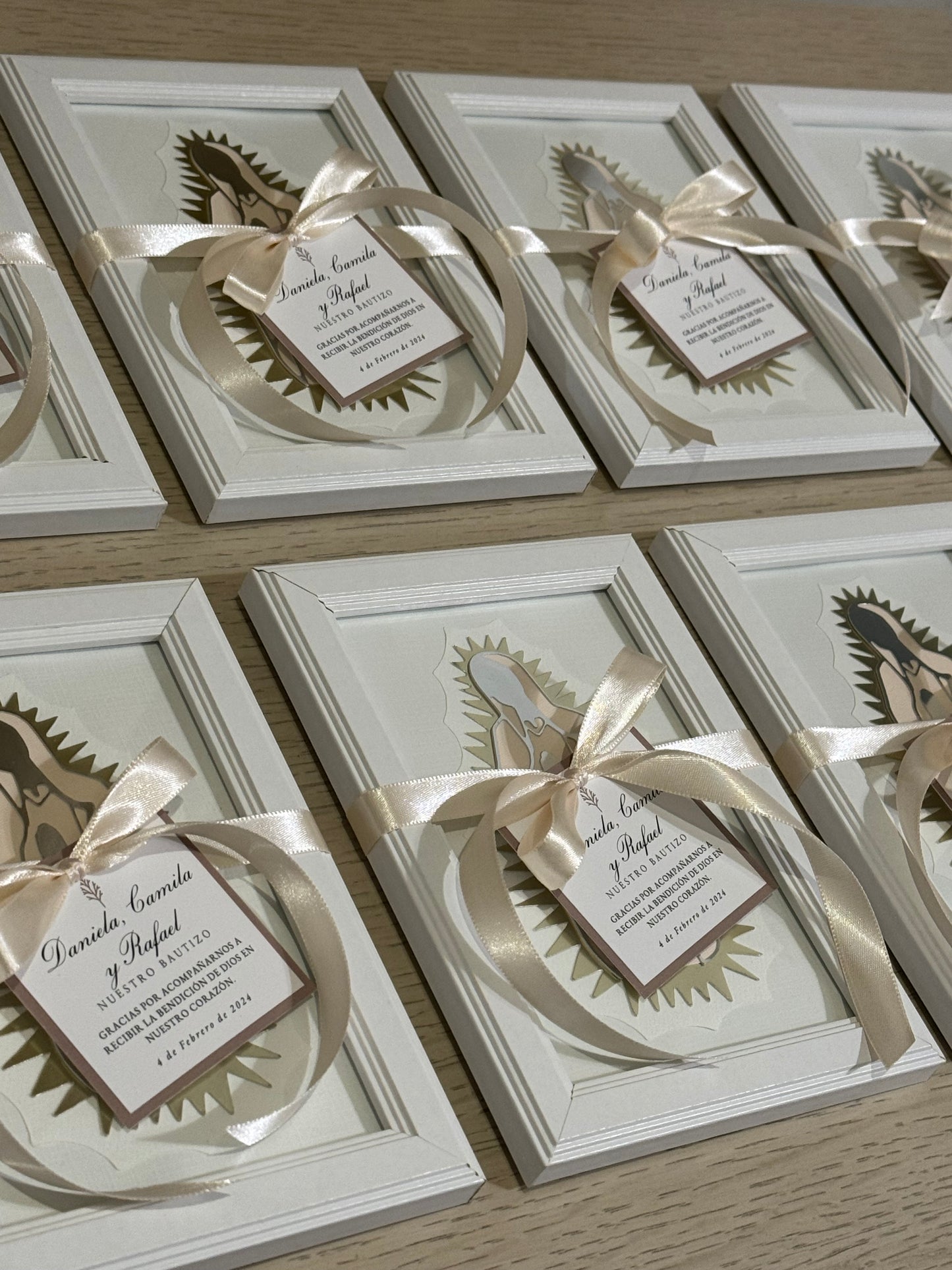 Cuadro de Virgen de Guadalupe en Papel 4 x 6"/ Paquete de 10 piezas