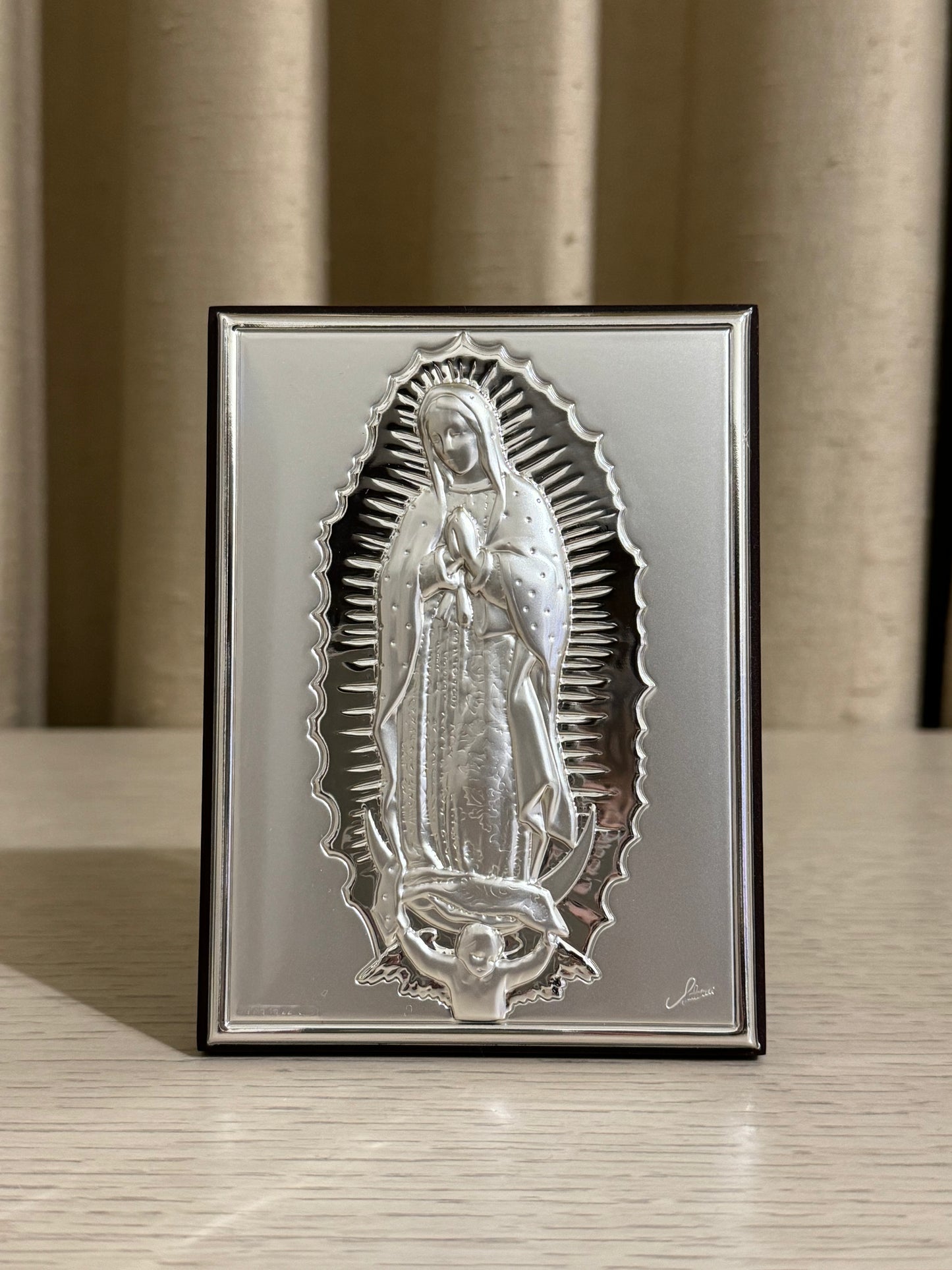 Cuadro Virgen de Guadalupe Plata .925