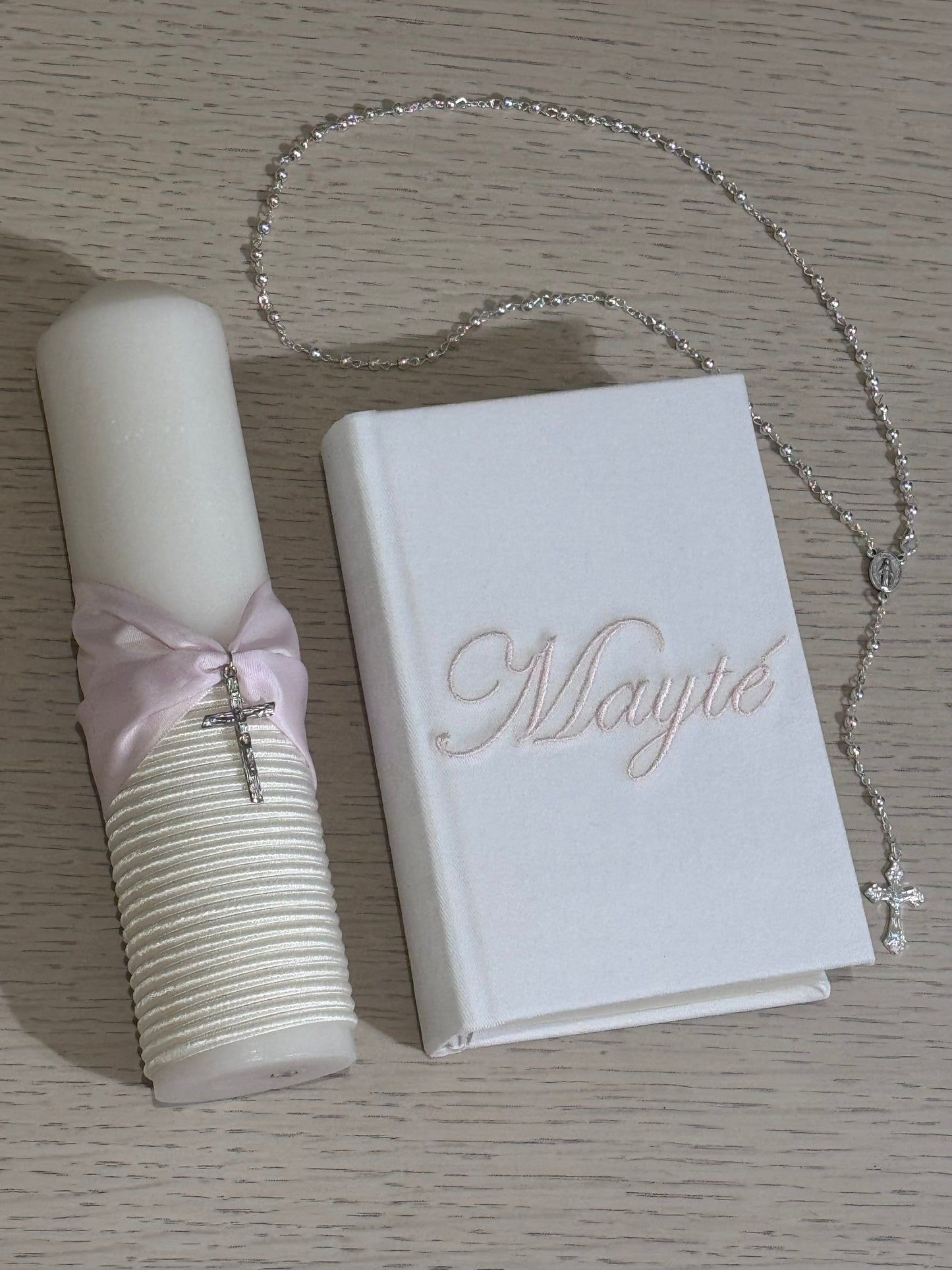 Set de Primera Comunión Cruz - Personalizado