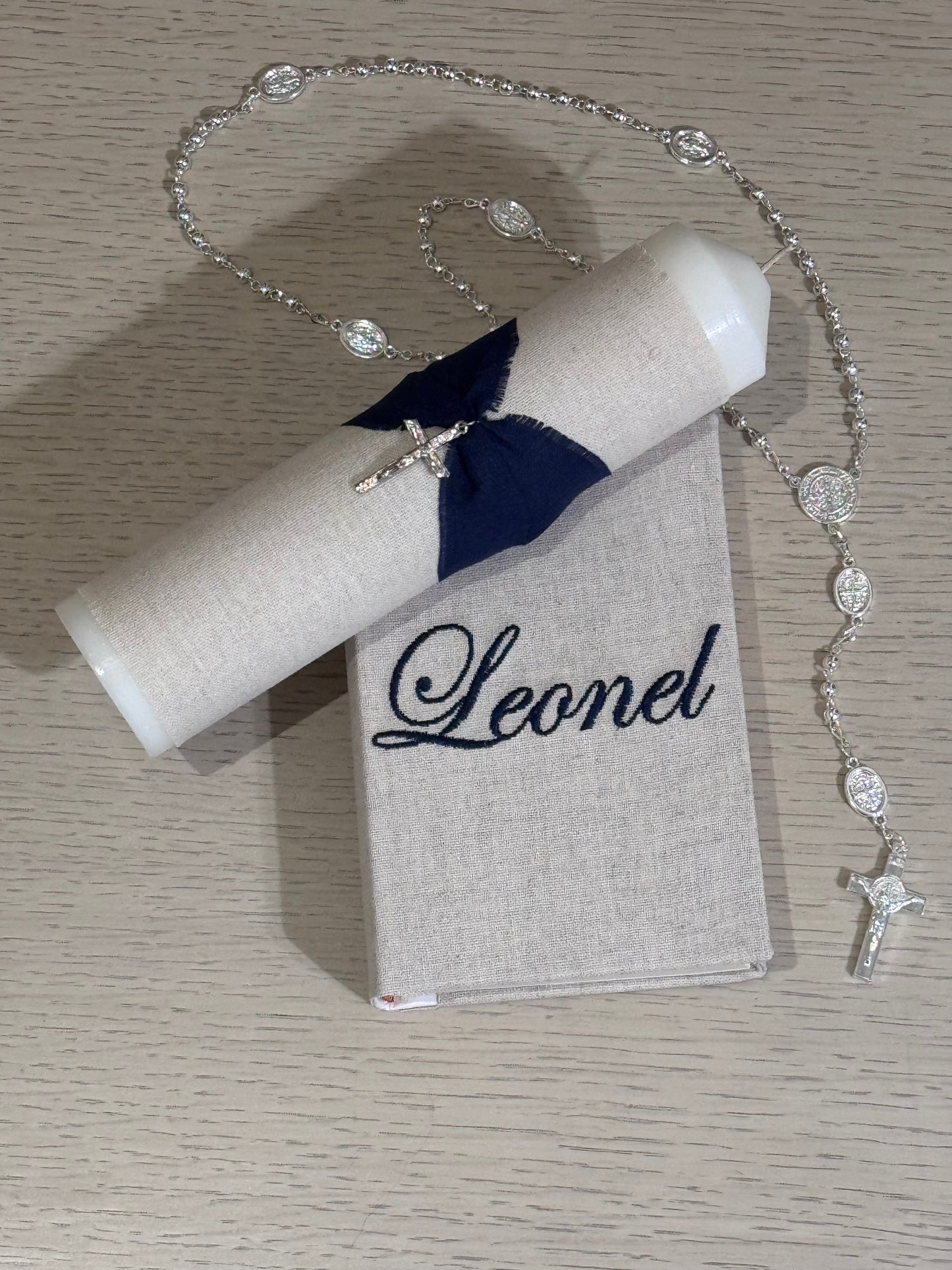 Set de Primera Comunión Cruz - Personalizado