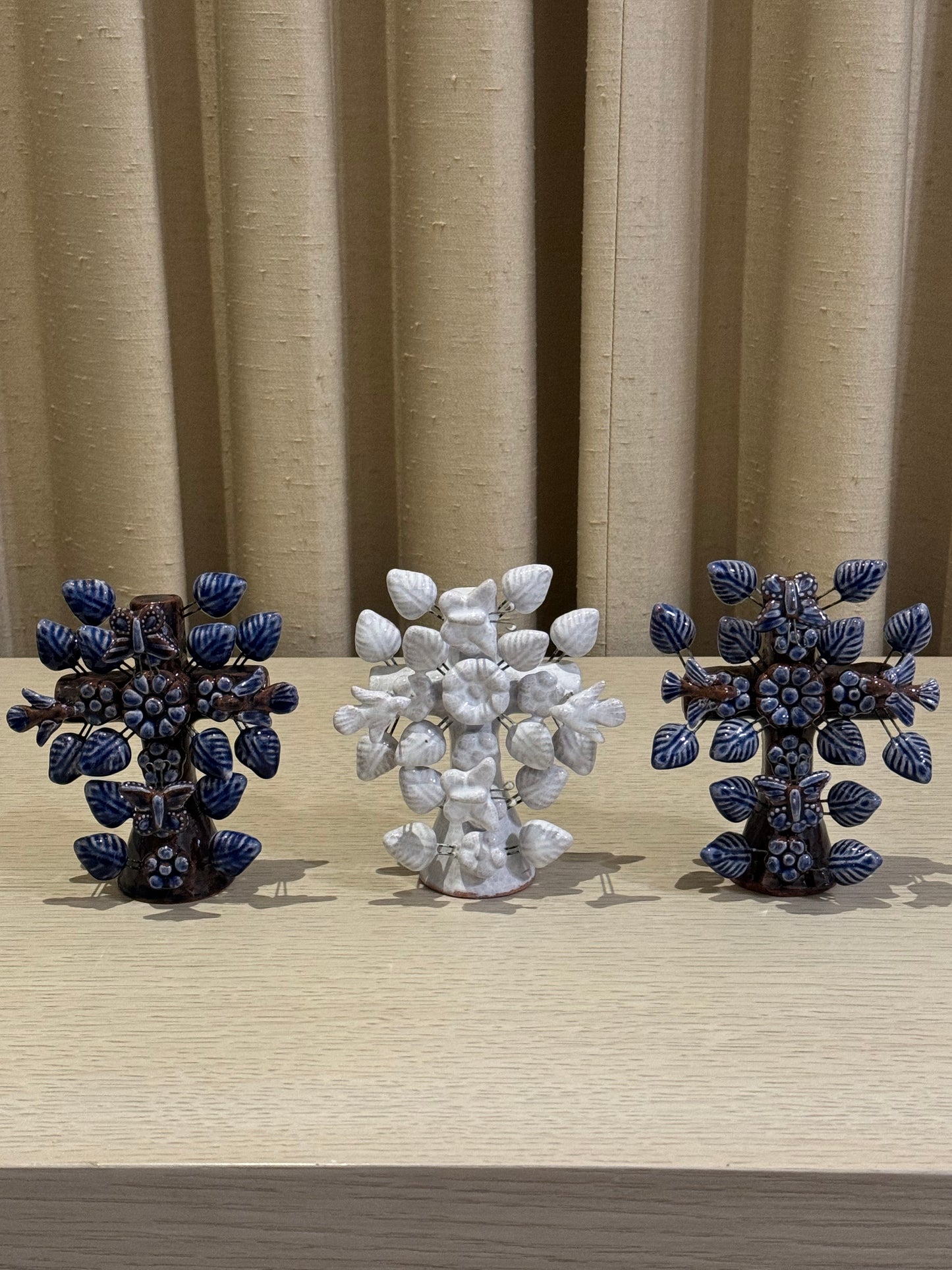 Cruz de Barro Vidriado 12 cm