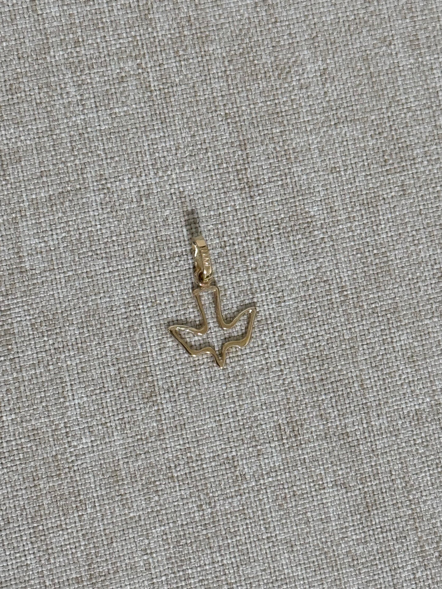 Medalla del Espíritu Santo Oro 14K