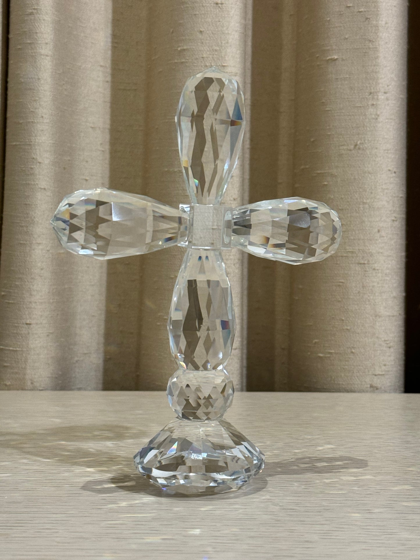 Cruz de Cristal 19 cm