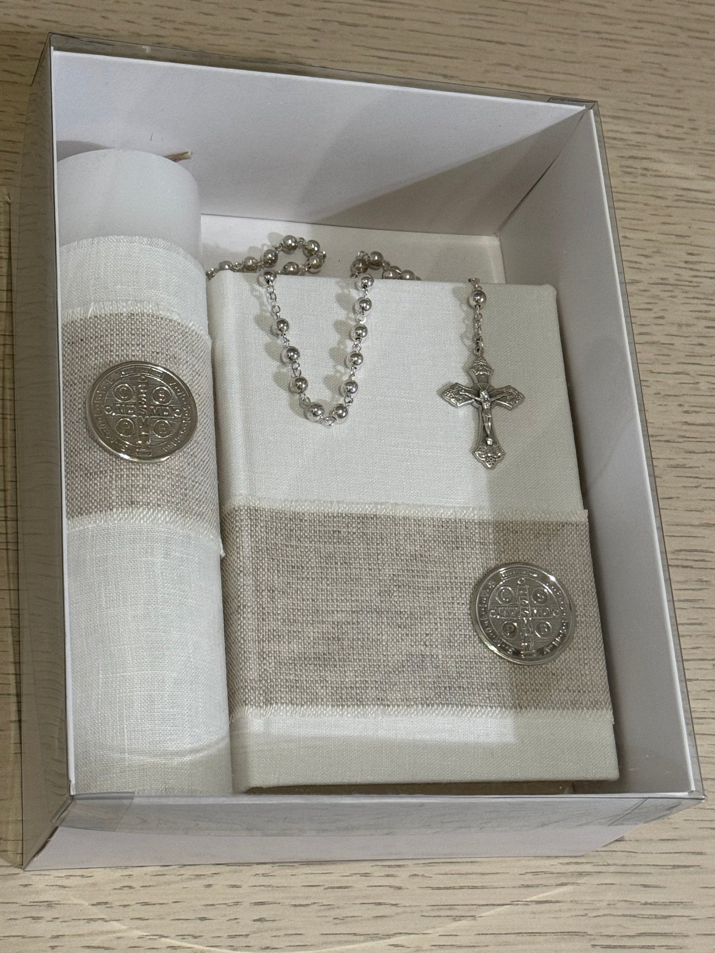 Set de Primera Comunión Cruz de San Benito