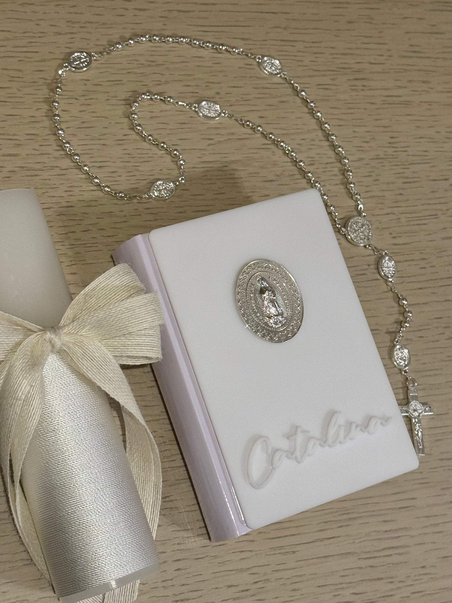 Set de Primera Comunión Virgen de Guadalupe - Personalizado