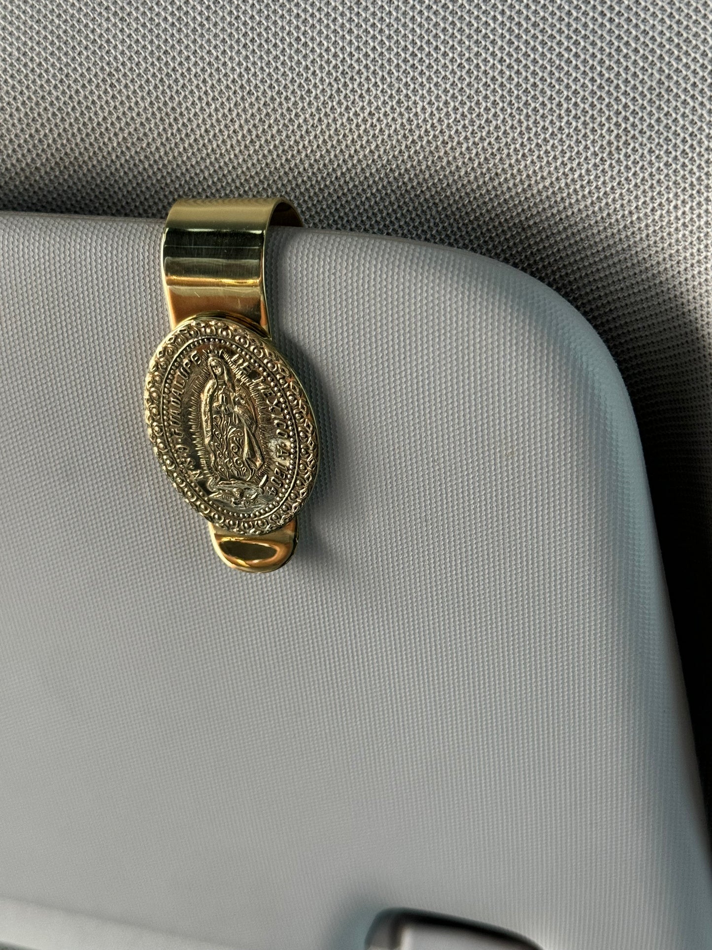 Clip Bendición de Auto de Virgen de Guadalupe / Paquete de 10 piezas