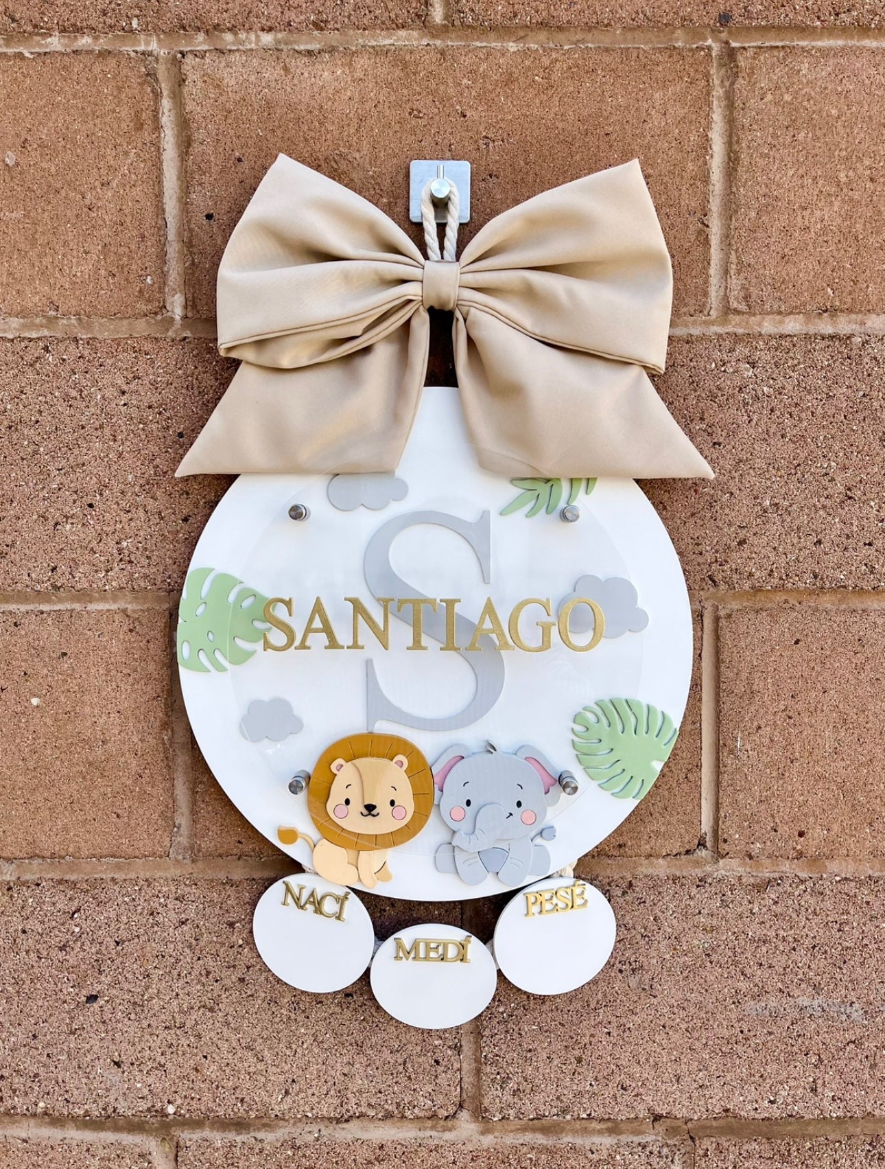 Letrero de bebé para Hospital - Niño