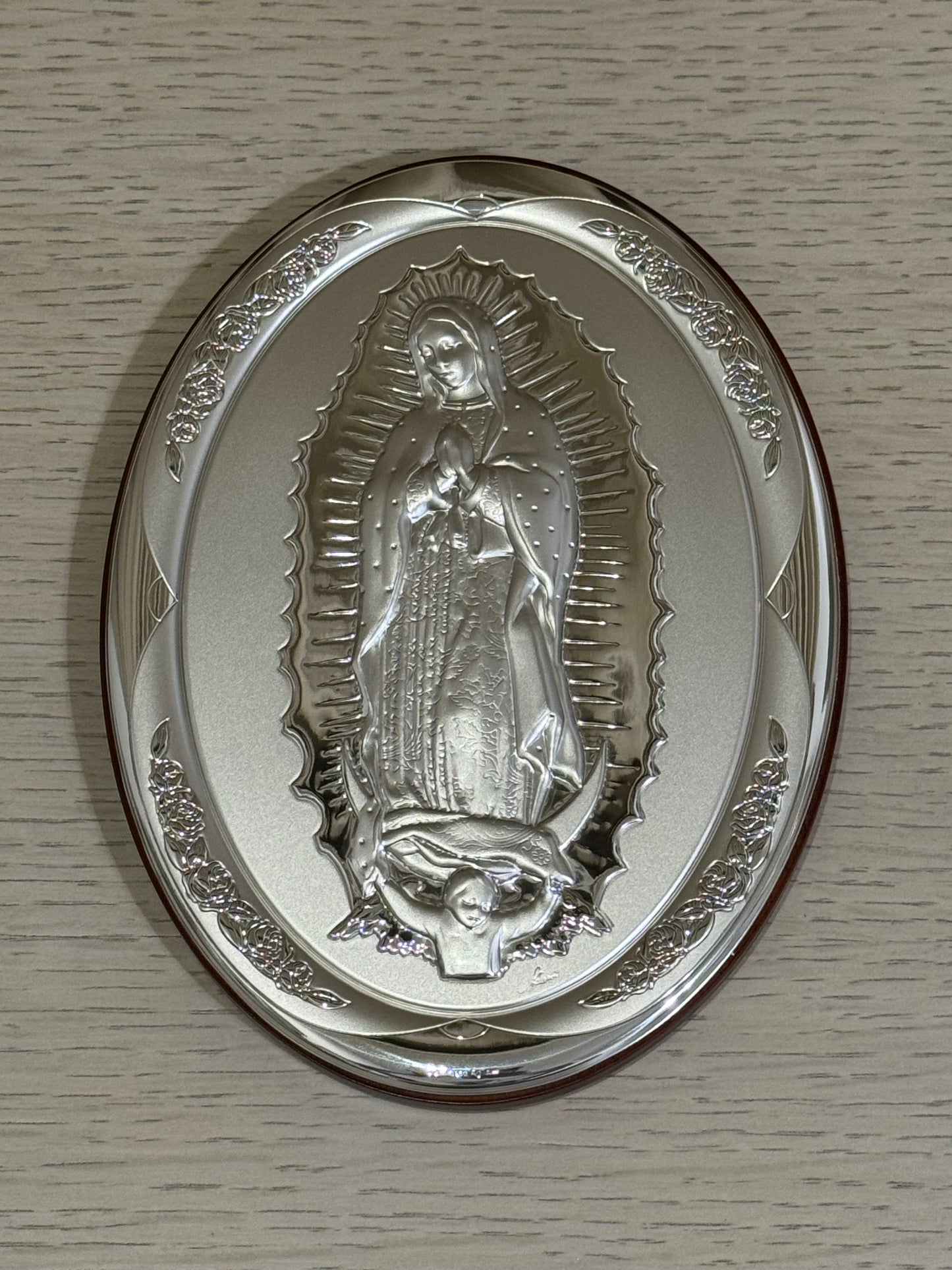 Cuadro Virgen de Guadalupe Plata .925