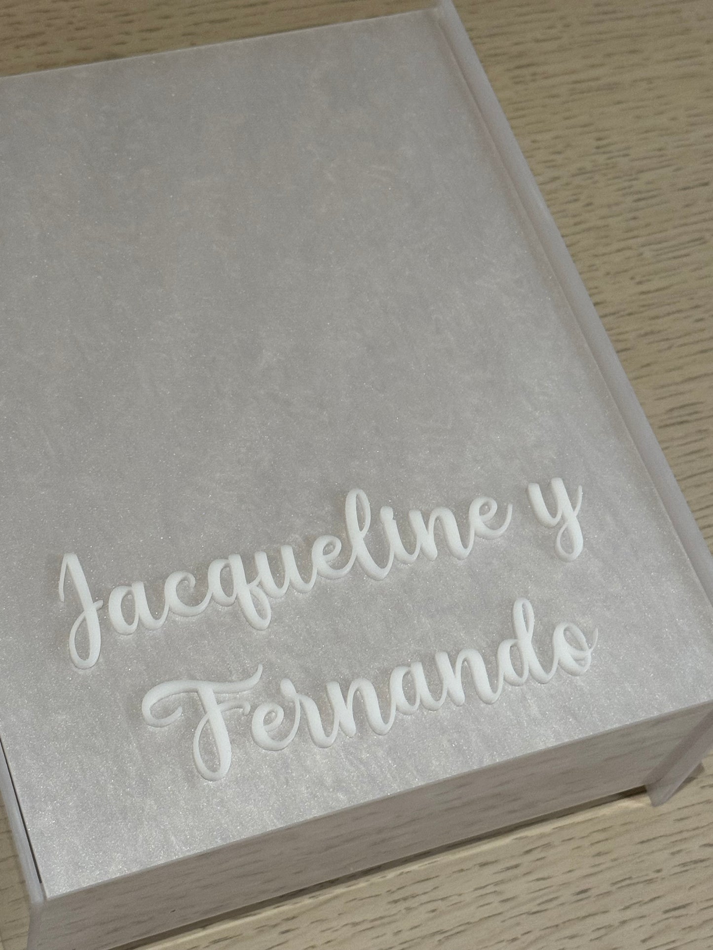 Caja para Kit de Bodas - Personalizada