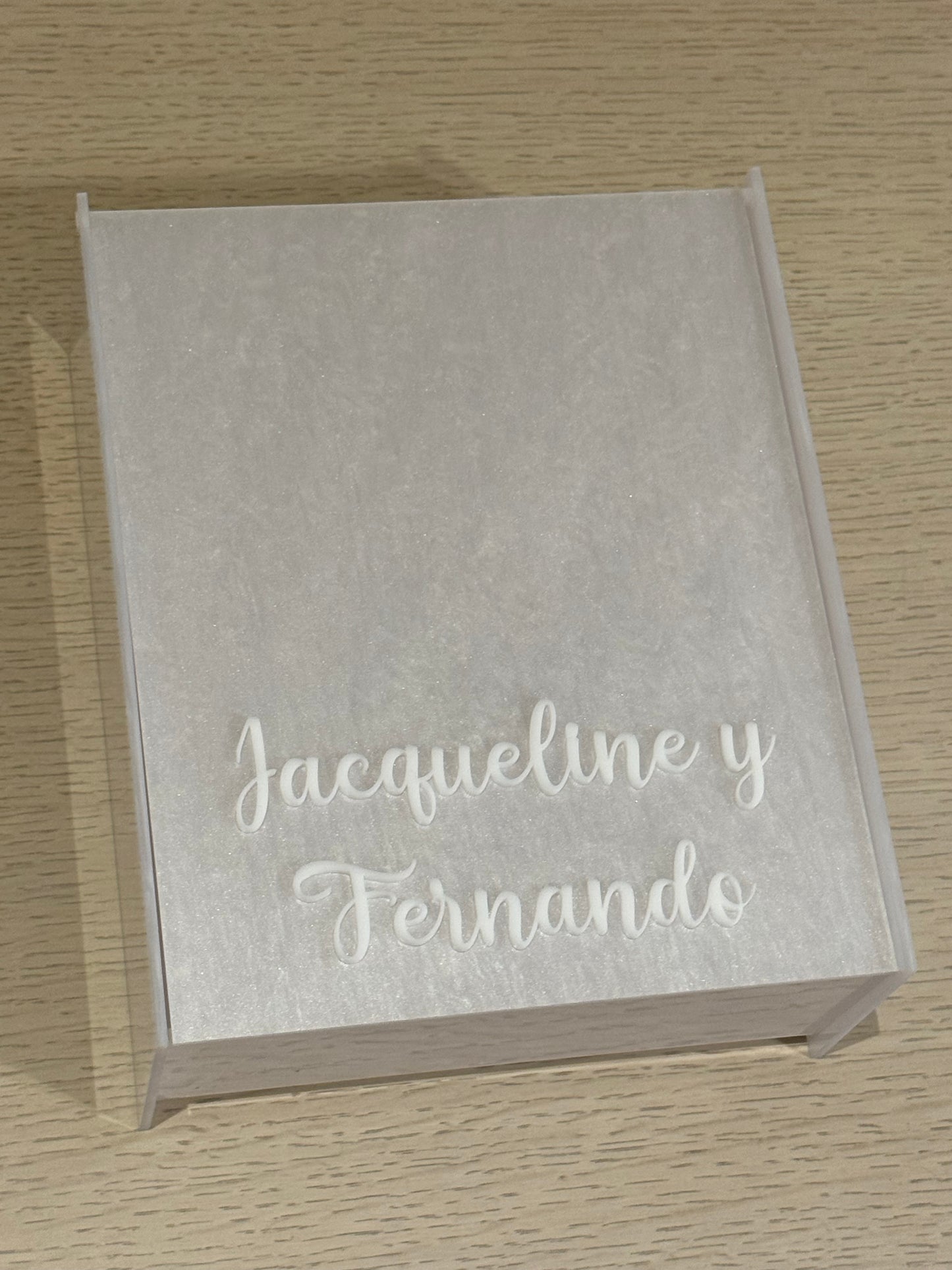 Caja para Kit de Bodas - Personalizada