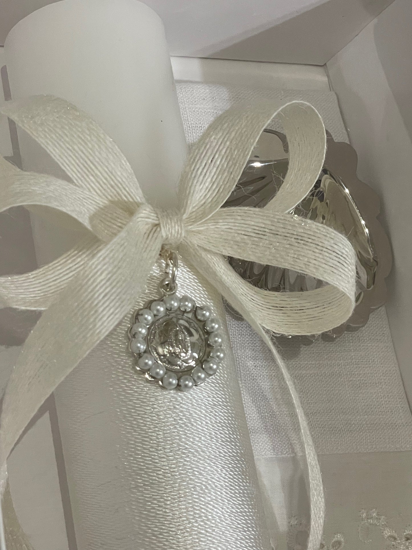 Kit de Bautizo con Medalla de la Virgen de Guadalupe