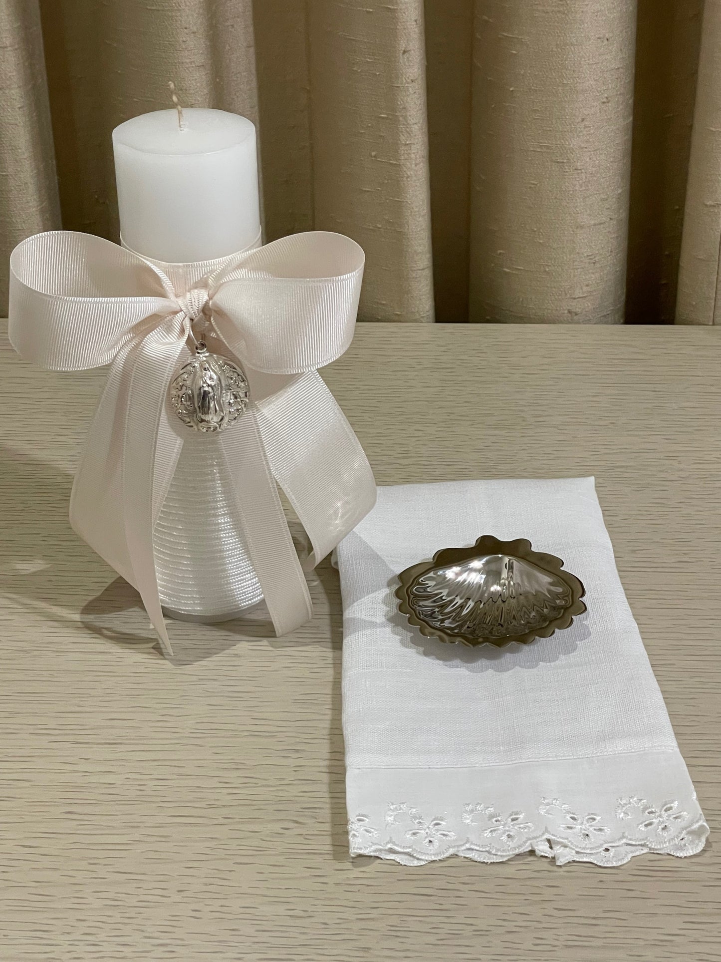 Kit de Bautizo con Medalla de la Virgen de Guadalupe