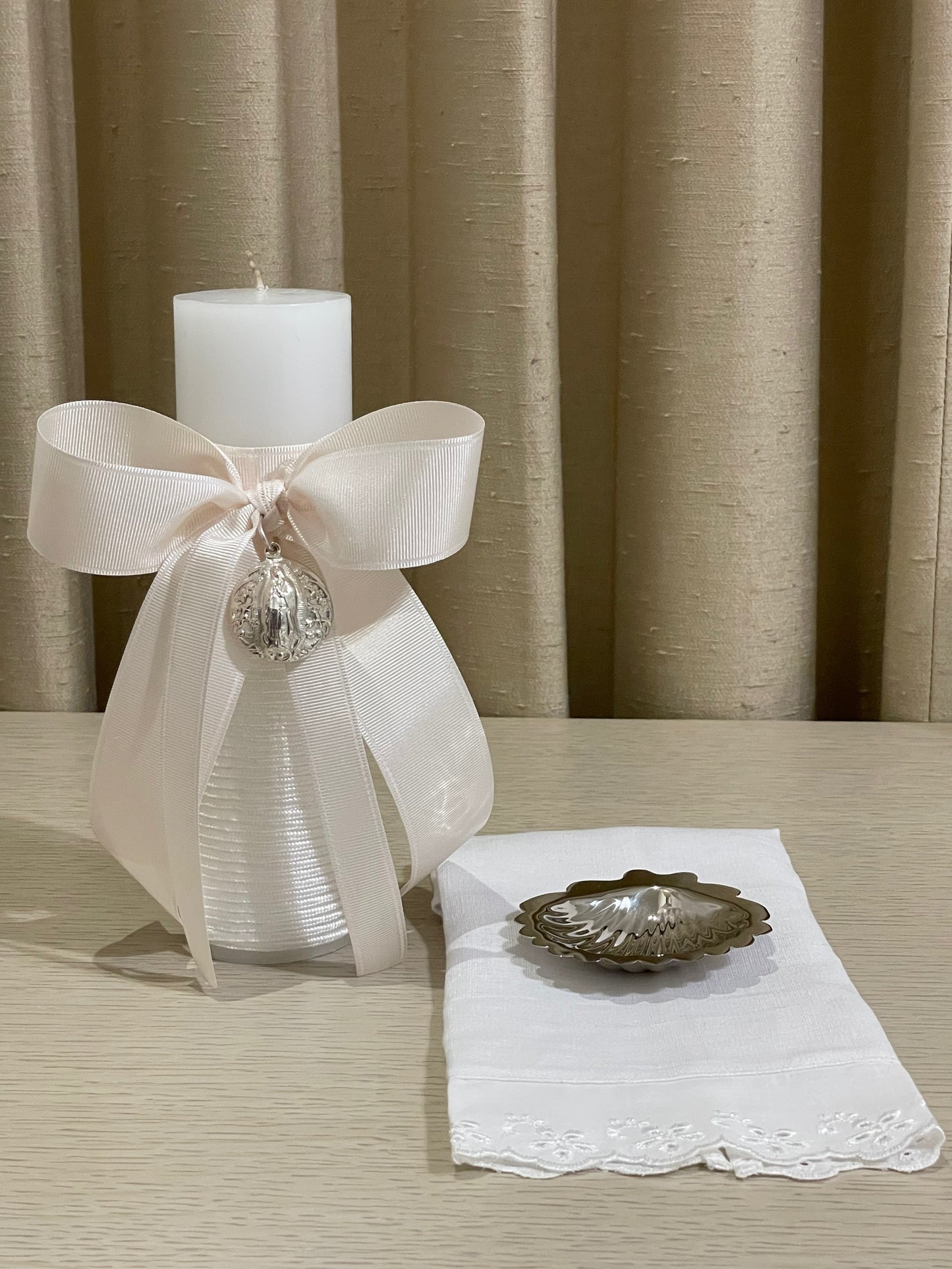 Kit de Bautizo con Medalla de la Virgen de Guadalupe