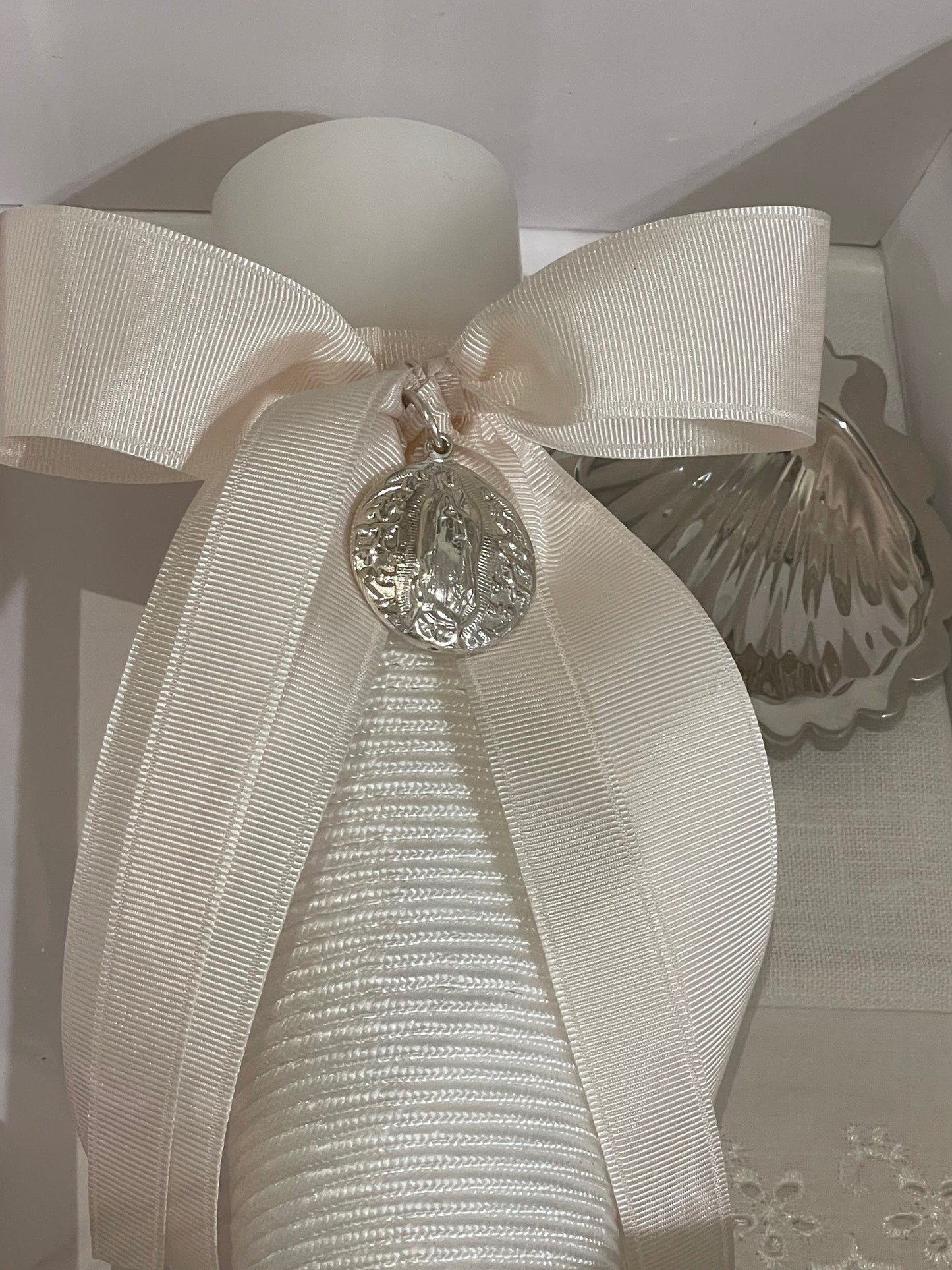 Kit de Bautizo con Medalla de la Virgen de Guadalupe