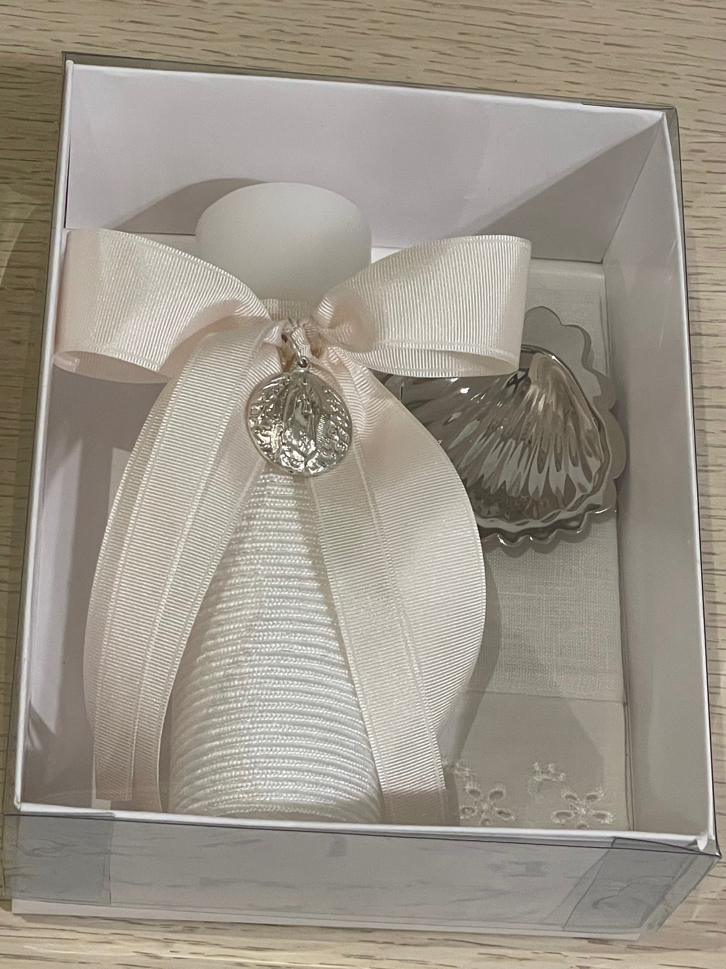 Kit de Bautizo con Medalla de la Virgen de Guadalupe