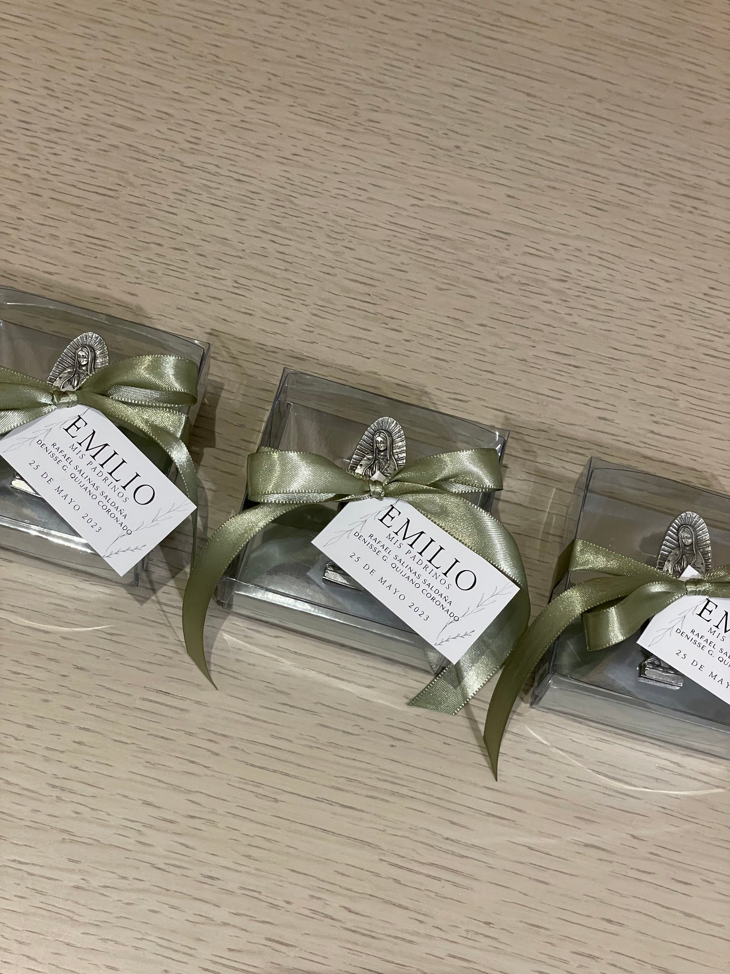 Clip Bendición de Auto de Virgen de Guadalupe / Paquete de 10 piezas