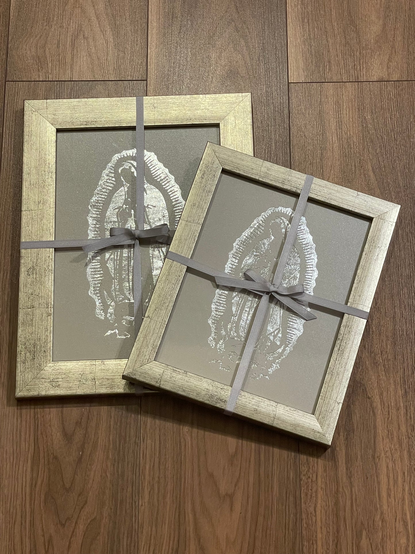 Cuadro Virgen de Guadalupe Hoja de Plata