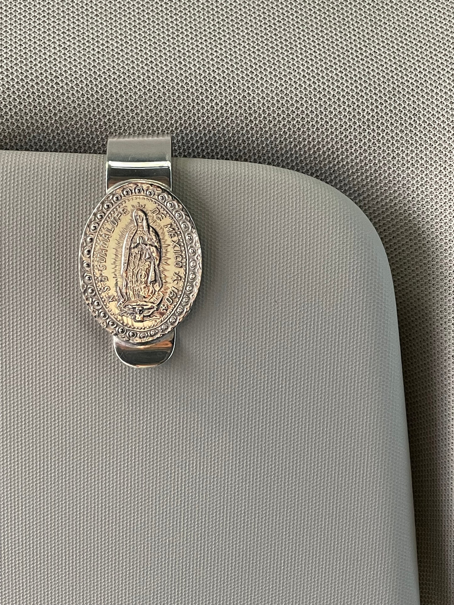 Clip Bendición de Auto de Virgen de Guadalupe / Paquete de 10 piezas