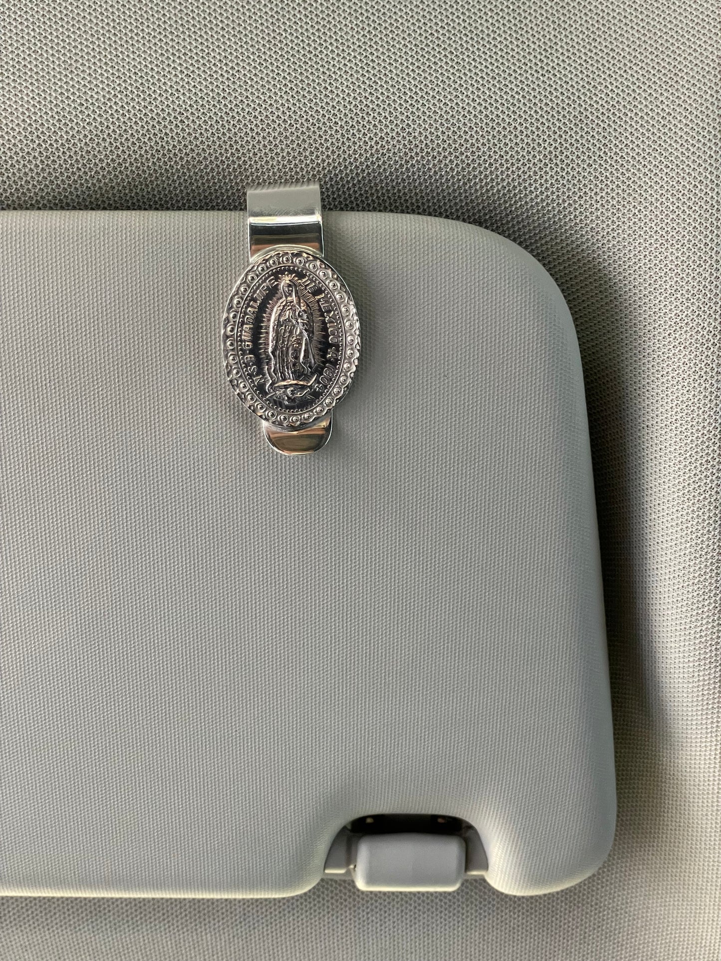 Clip Bendición de Auto de Virgen de Guadalupe / Paquete de 10 piezas