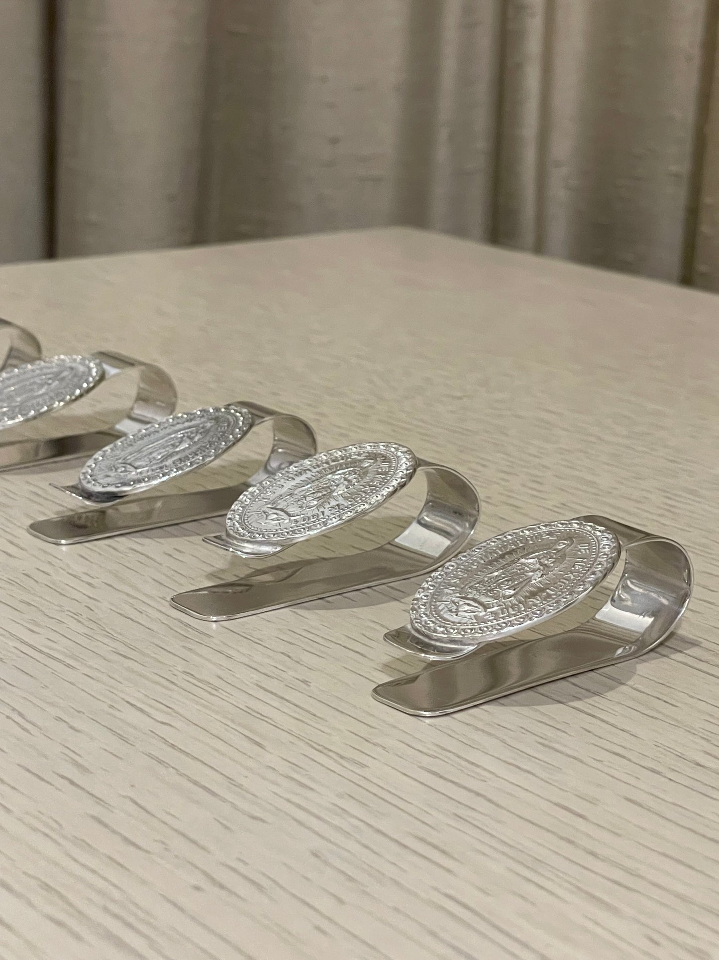 Clip Bendición de Auto de Virgen de Guadalupe / Paquete de 10 piezas