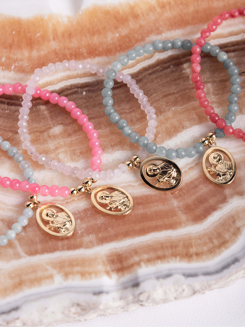 Pulsera San Gerardo de Jade