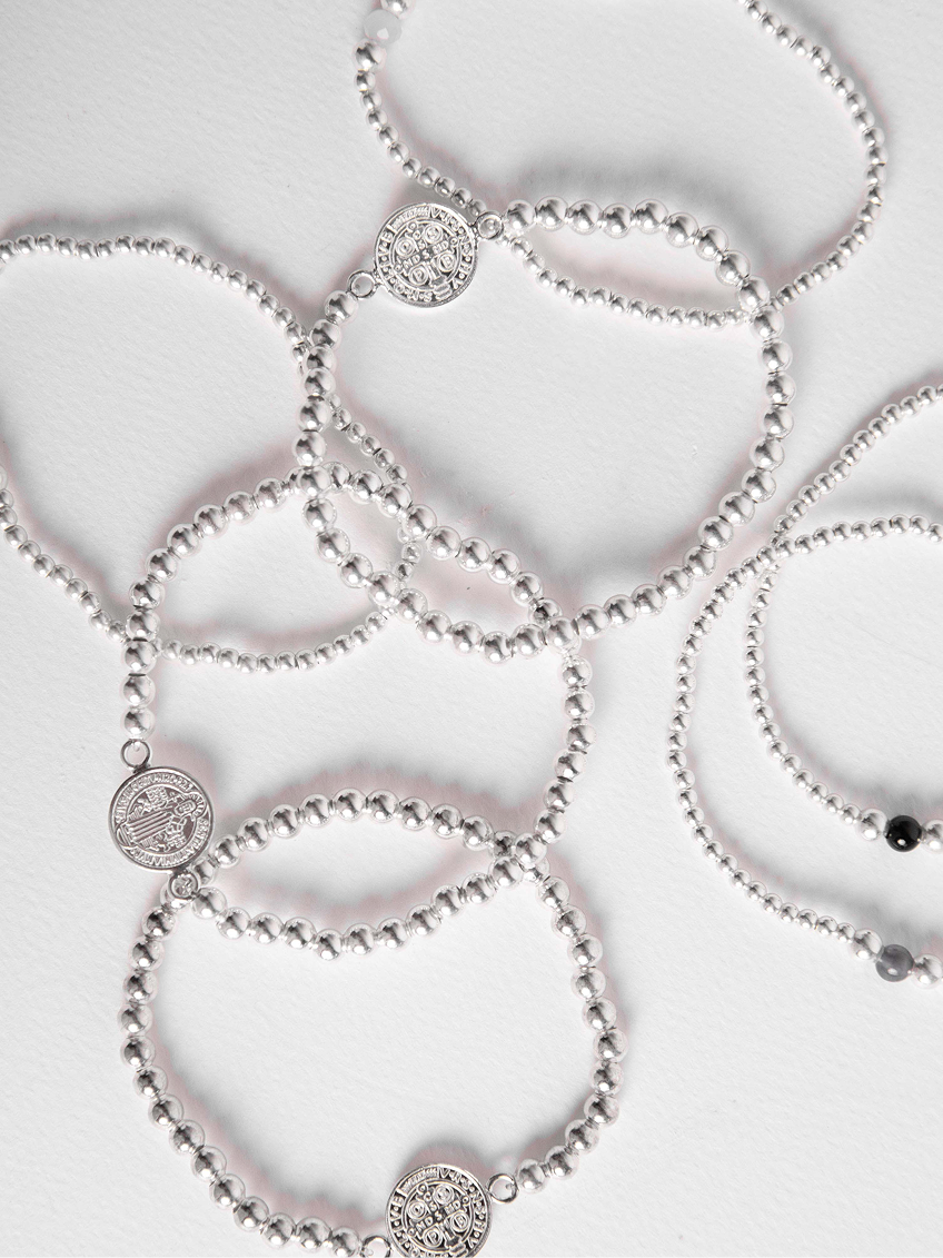 Pulsera San Benito de Plata