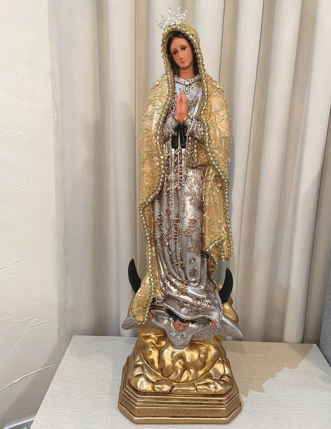 Virgen de Guadalupe 90 cm