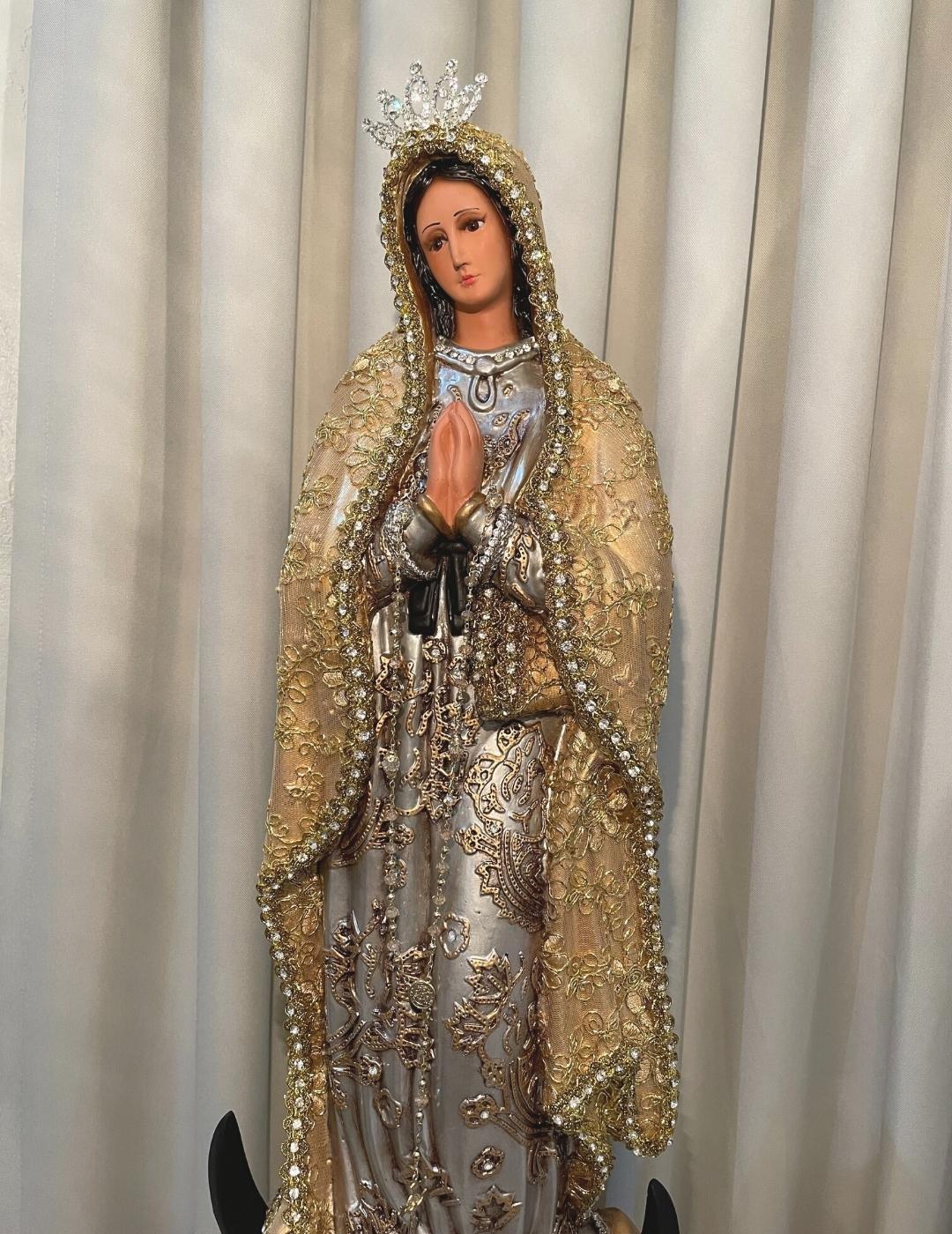 Virgen de Guadalupe 90 cm