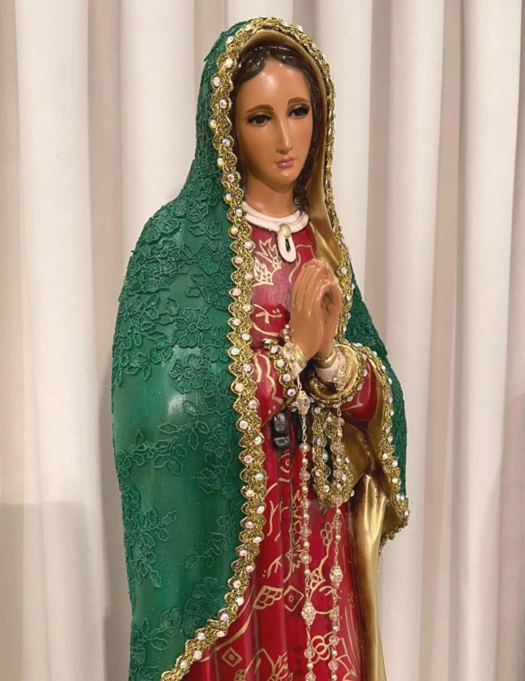 Virgen de Guadalupe 90 cm