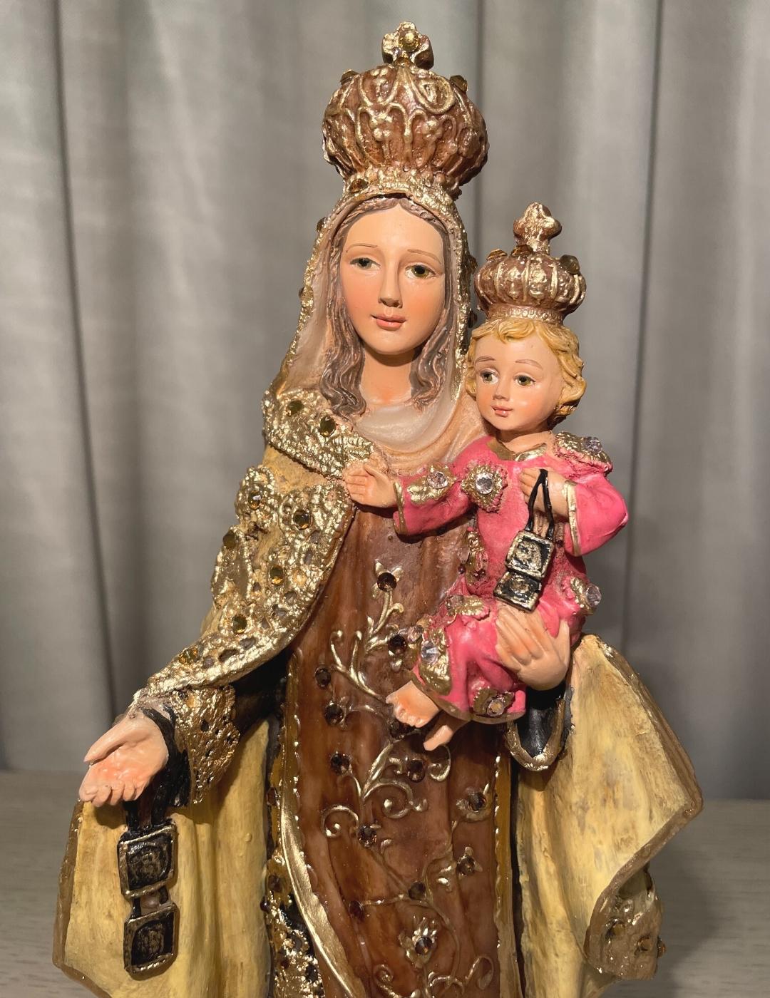 Virgen del Carmen 32 cm