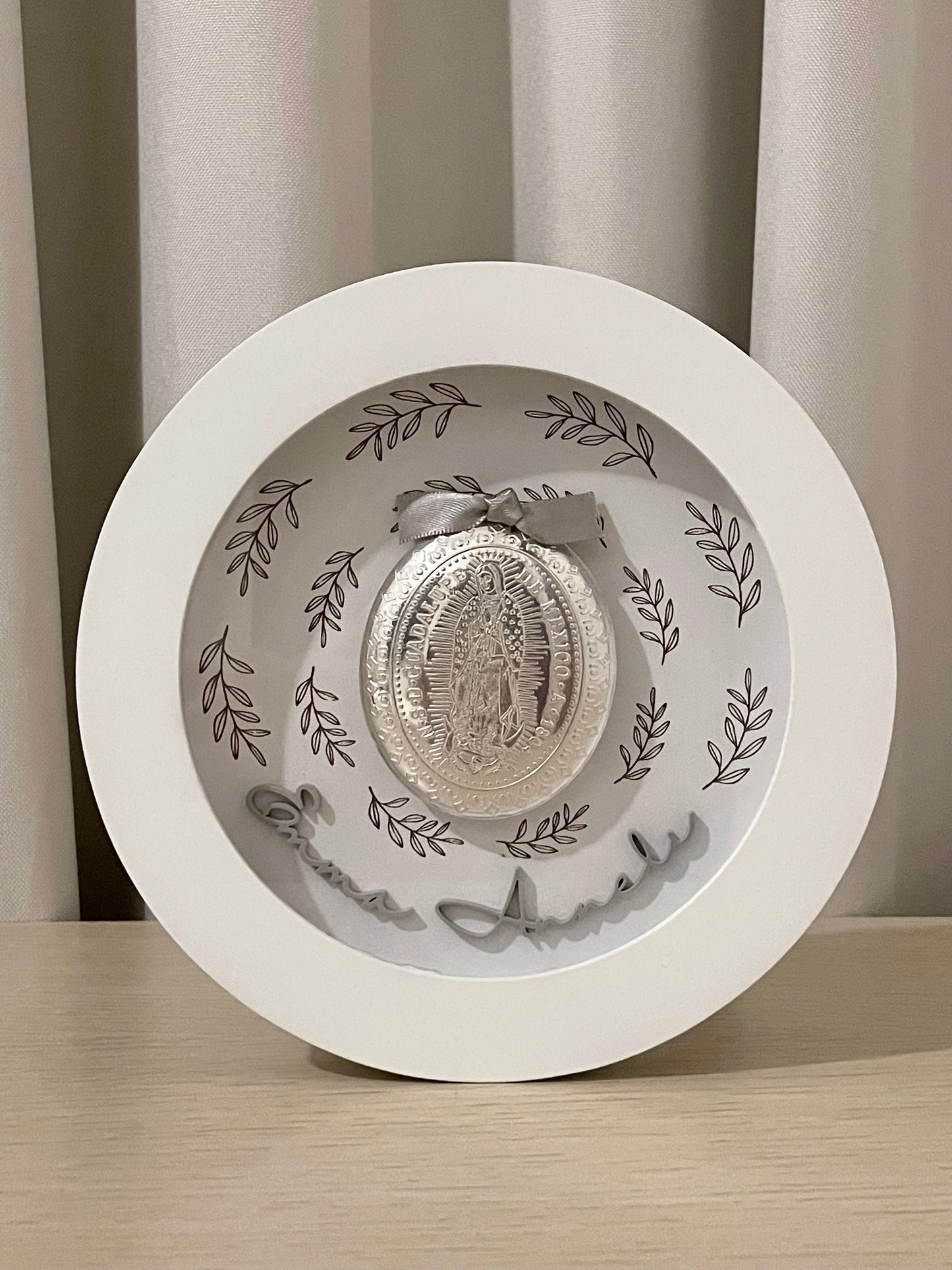 Cuadro Medalla Virgen de Guadalupe