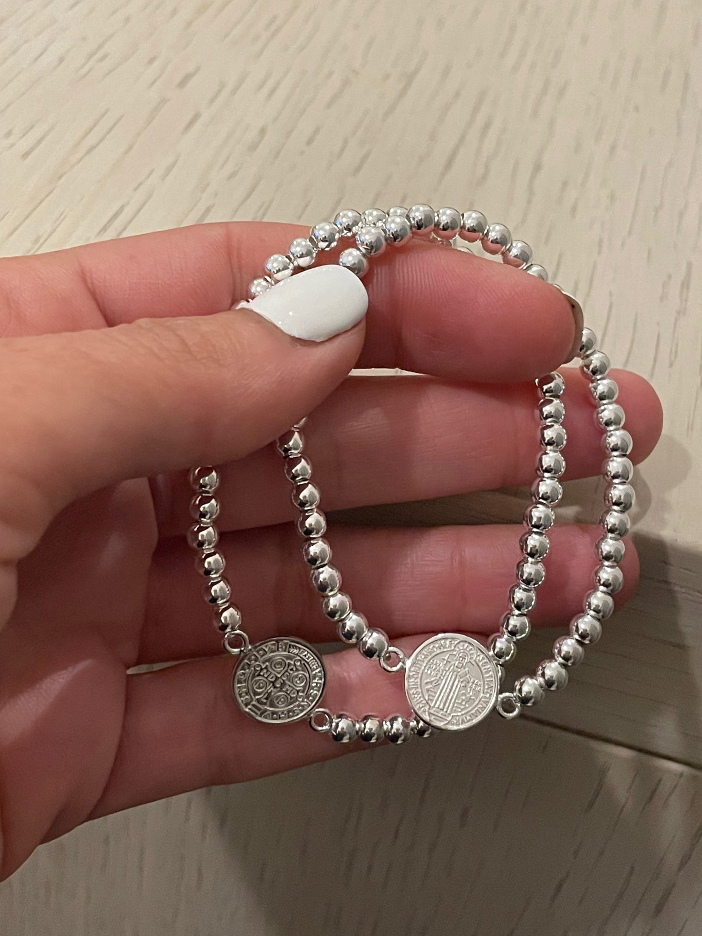 Pulsera San Benito de Plata