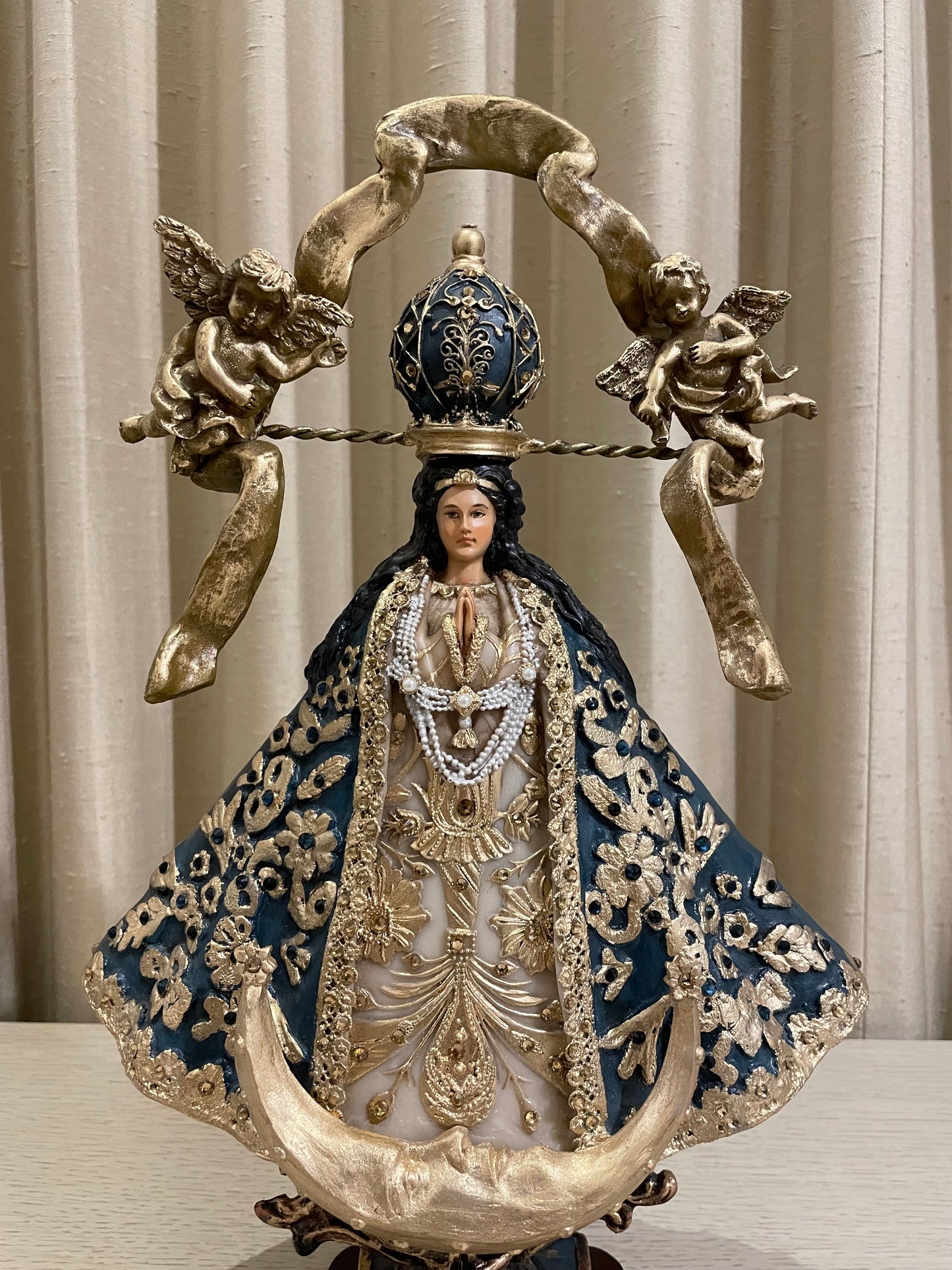 Virgen de San Juan de los Lagos 40 cm