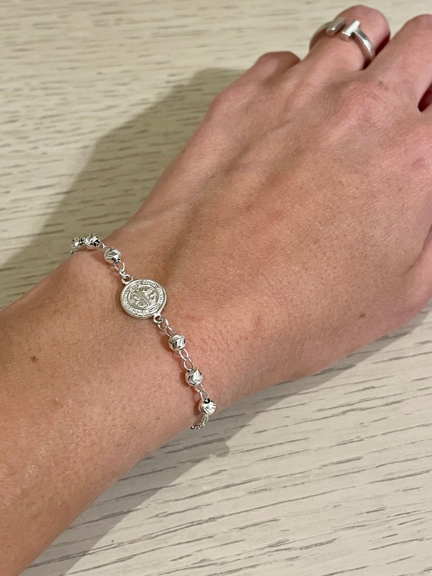 Pulsera San Benito de Plata