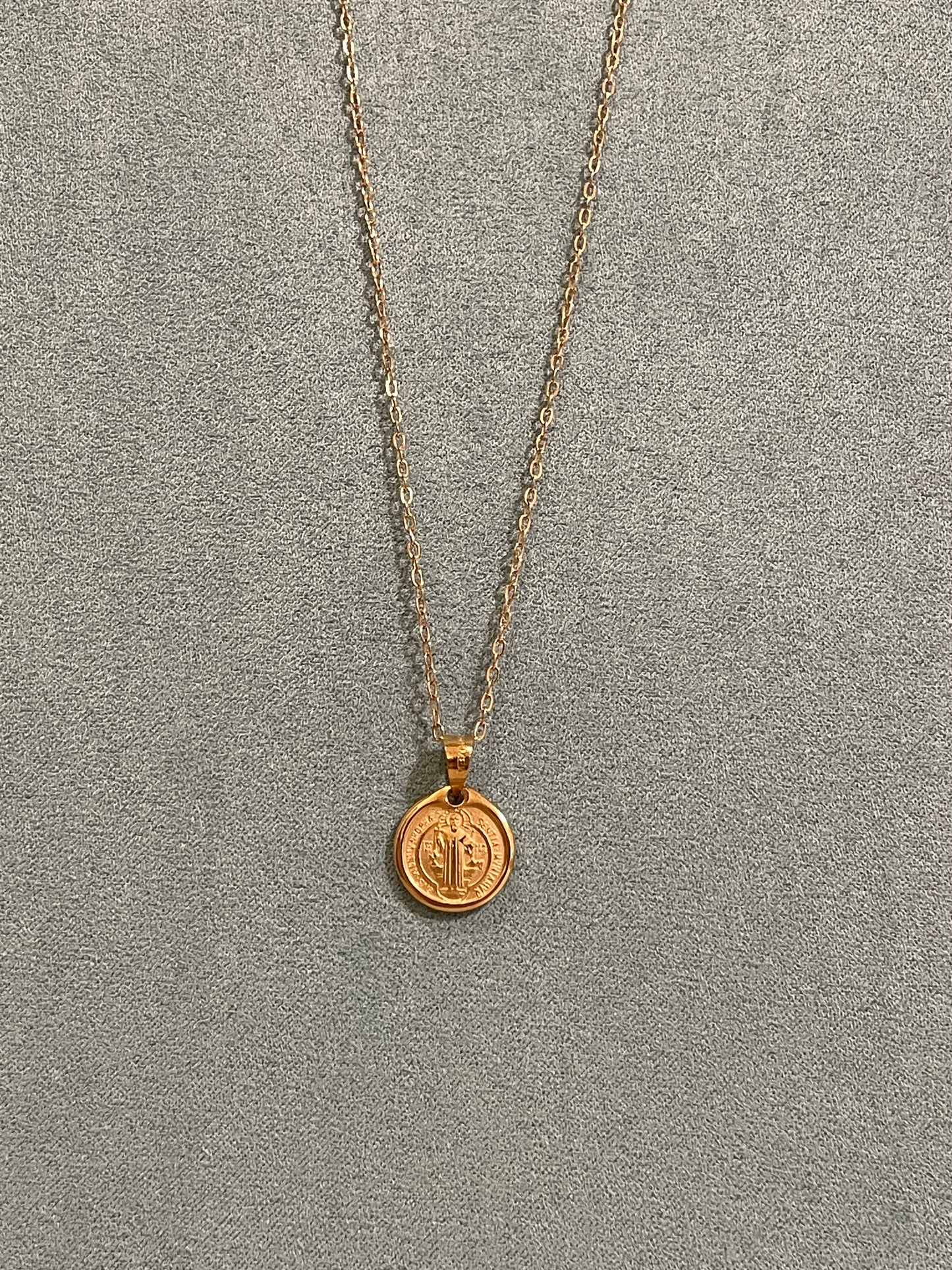 Collar Medalla San Benito