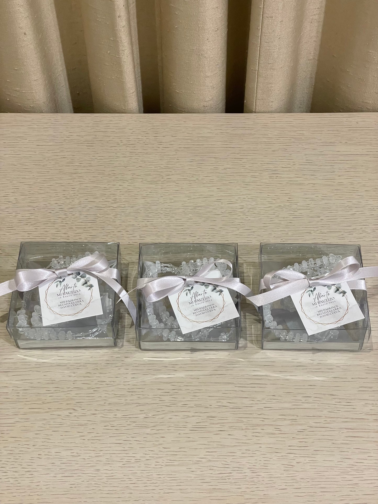 Rosario de Ónix / Paquete de 10 piezas