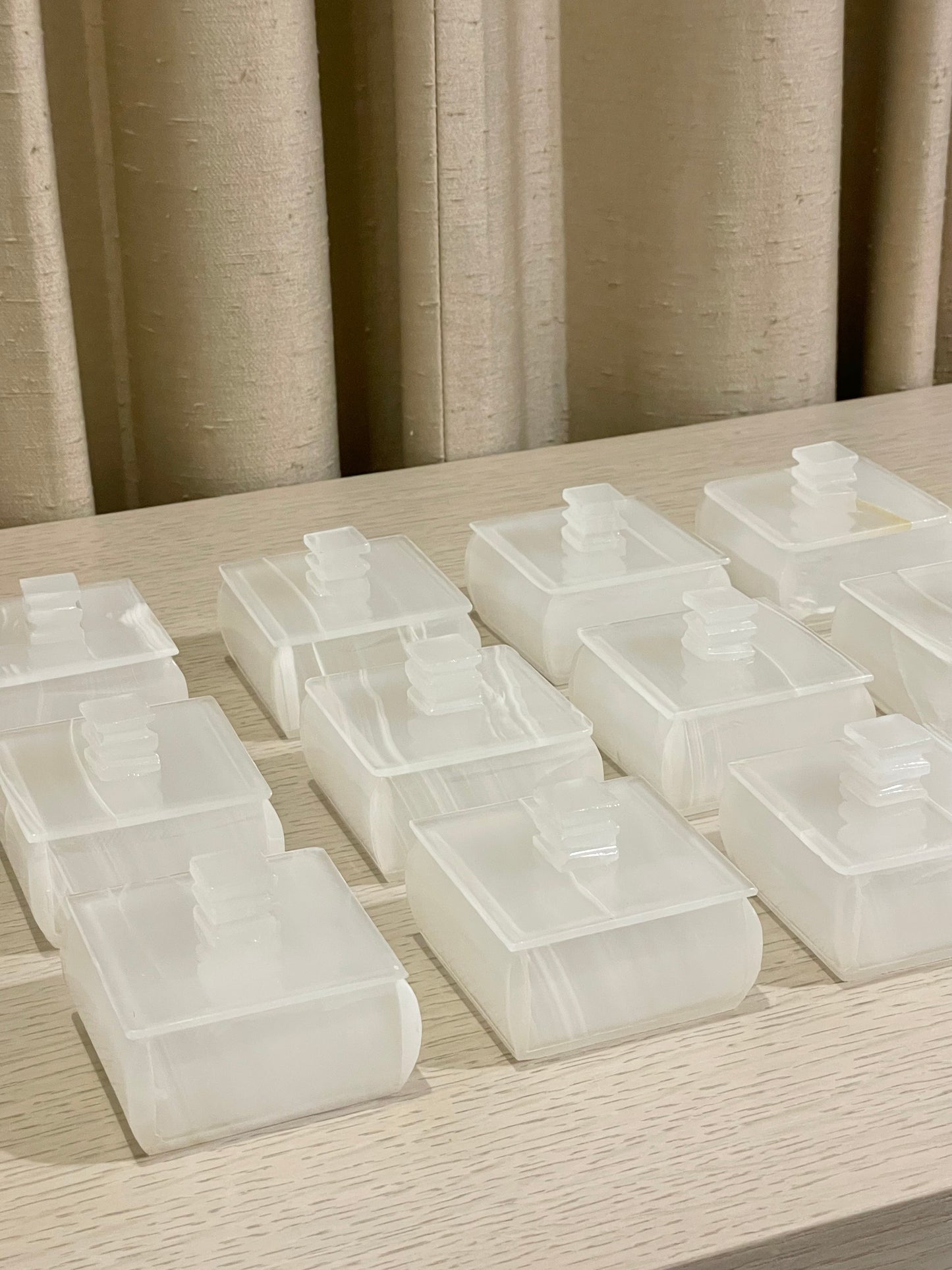Alhajero de Ónix 7 x 7 cm / Paquete de 10 piezas
