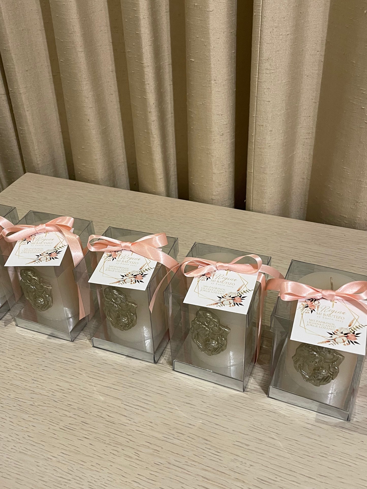 Mini Cirio de Sagrada Familia 7 x 10 cm / Paquete de 10 piezas