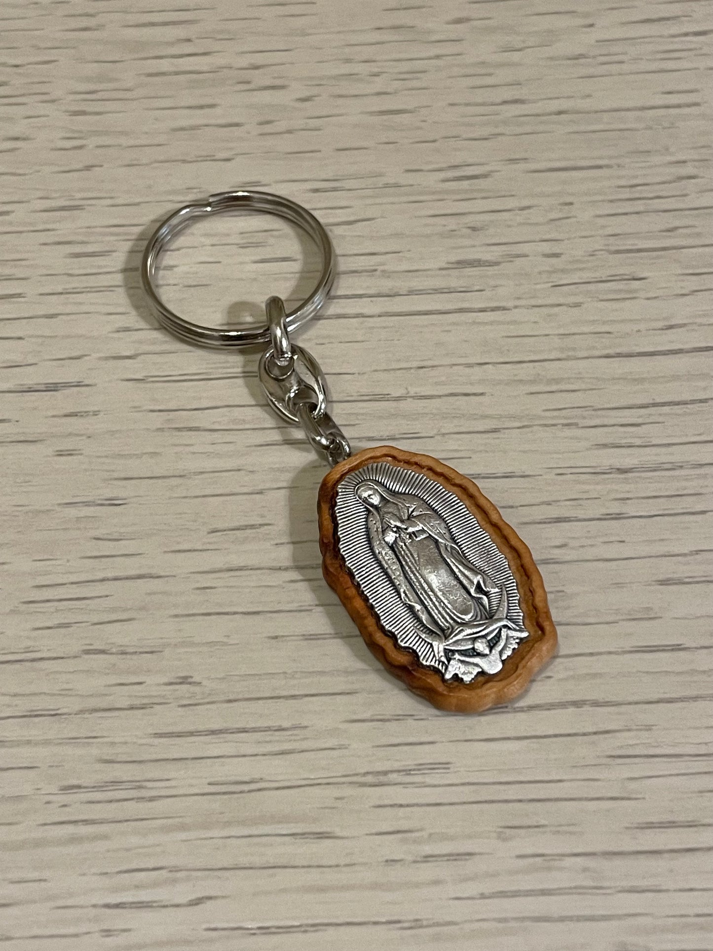 Llavero de Virgen de Guadalupe / Paquete de 10 piezas