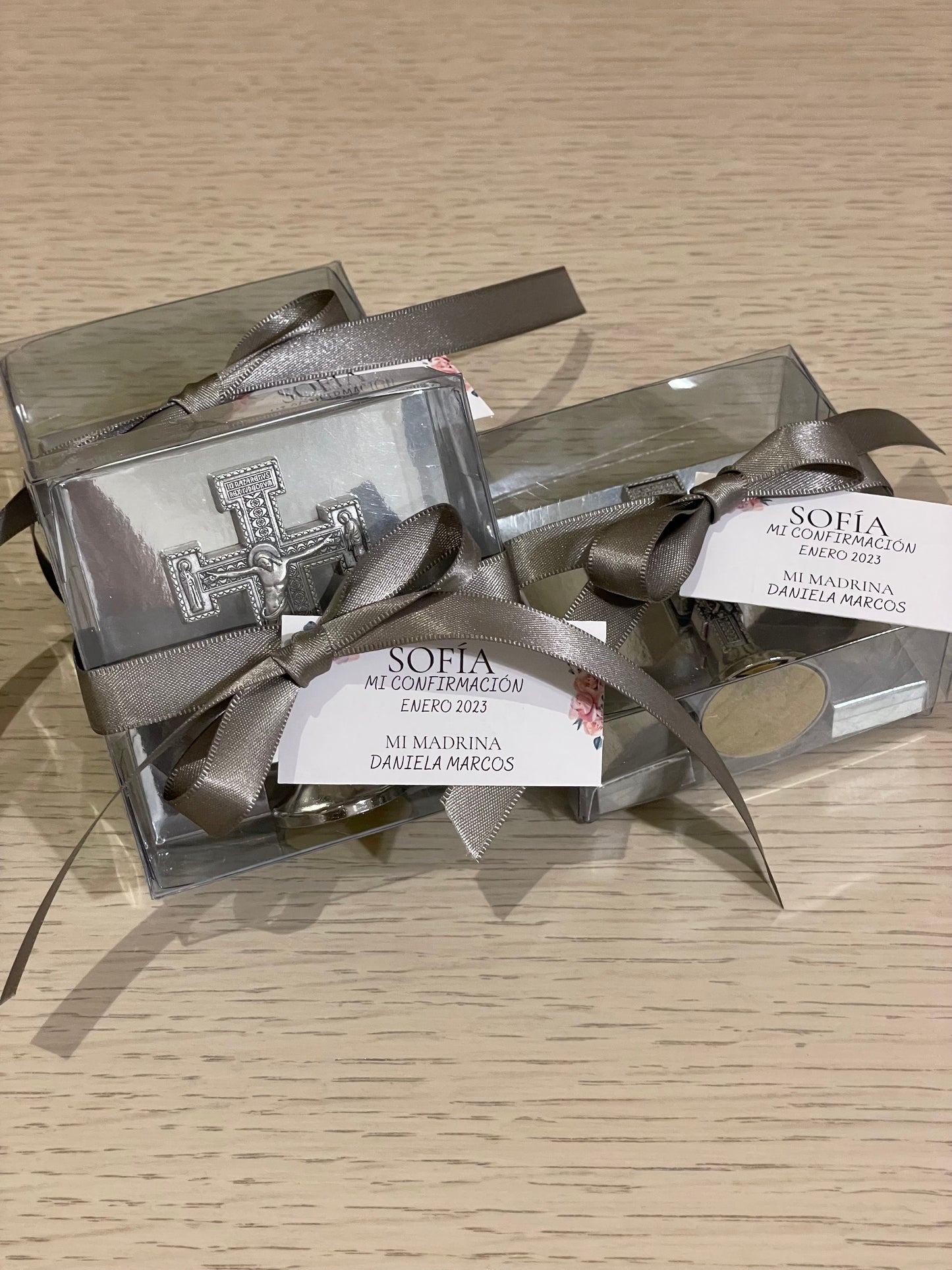 Mini Cruz de San Damián 7 cm / Paquete de 10 piezas