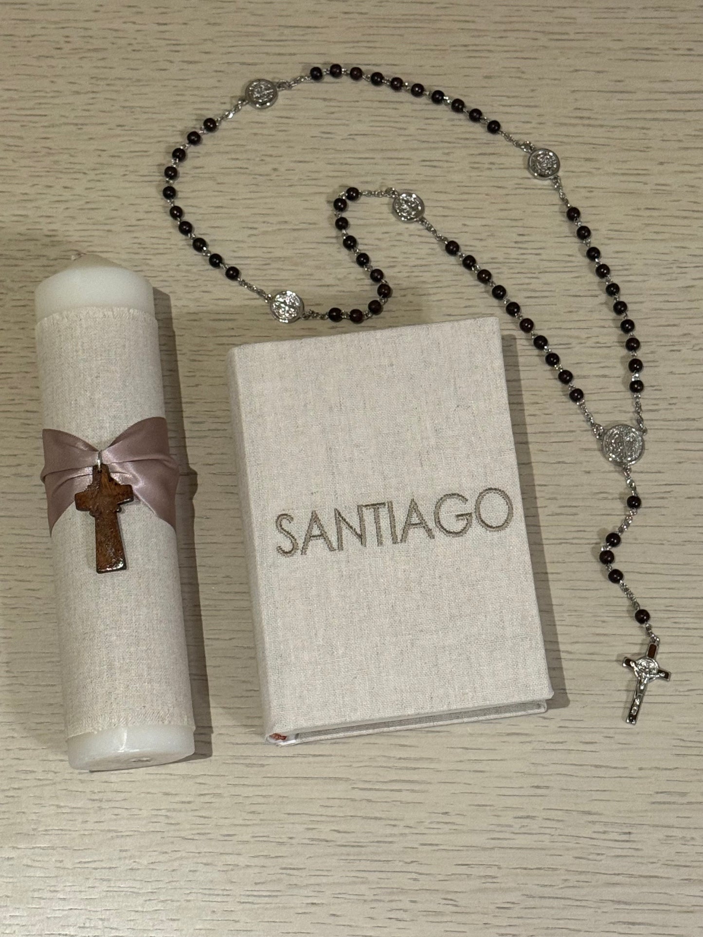 Set de Primera Comunión Cruz - Personalizado